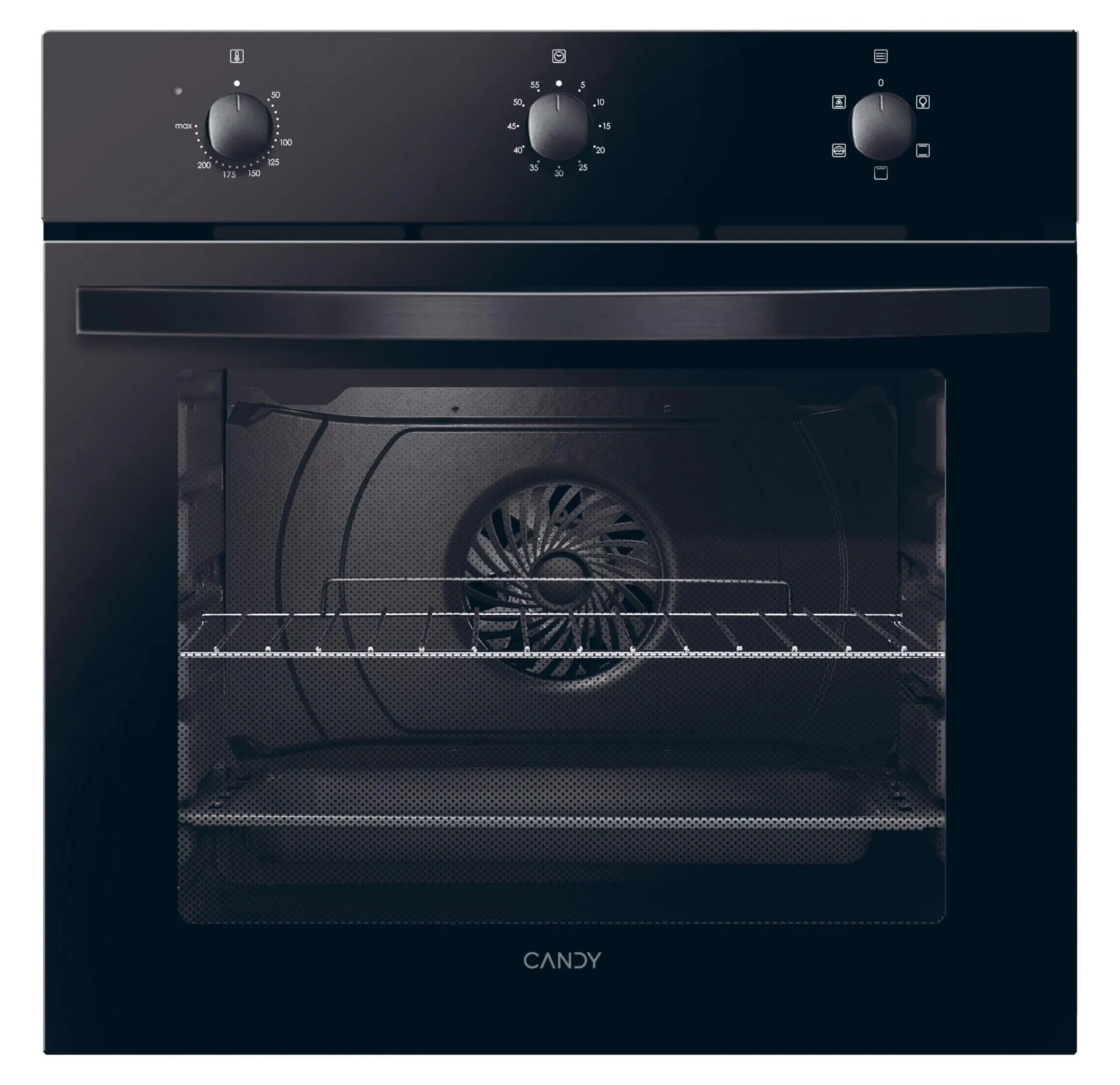 Forno Elettrico da Incasso Ventilato Multifunzione con Grill 65 Litri 60 cm Classe A colore Nero - FIDC N502IT Idea