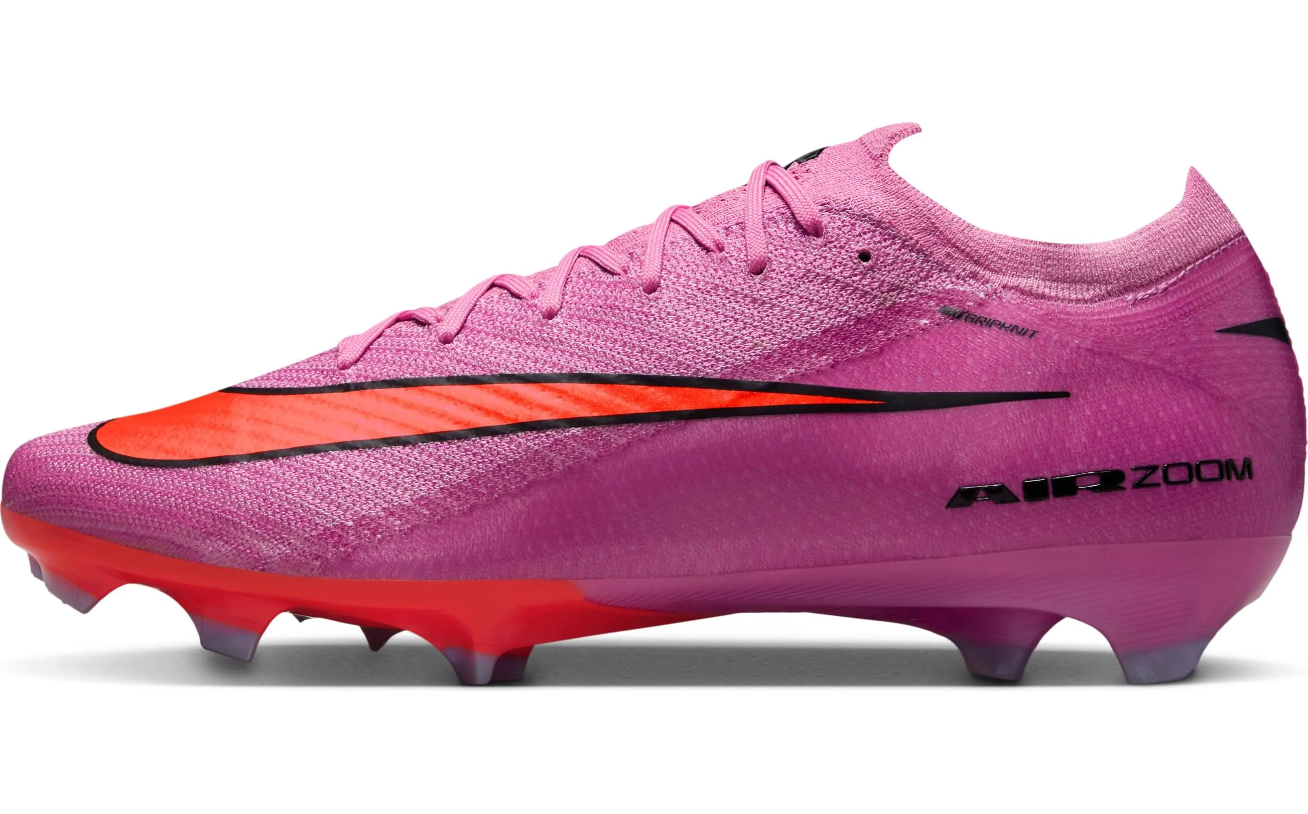 Nike Mercurial Vapor 16 Elite Fg Low-Top Fußballschuh, Scarpe da Calcio Uomo, Magic Flamingo Total Crimson Nero, 42.5 EU