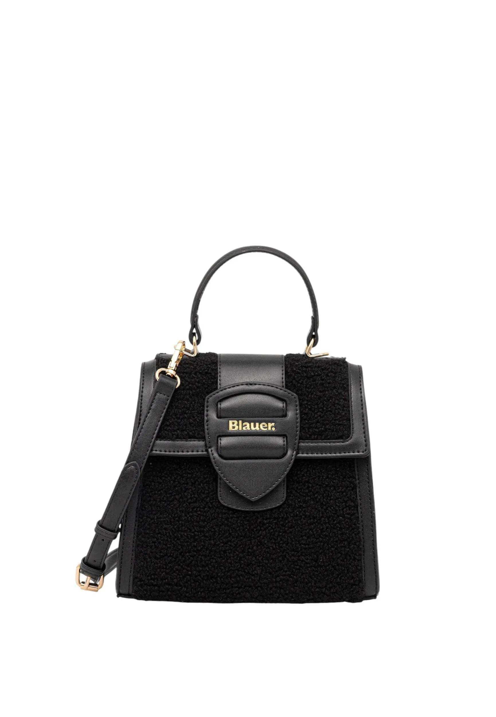 Blauer Borsa Tracolla Wally Camera Bag Donna Ecopelle Nero