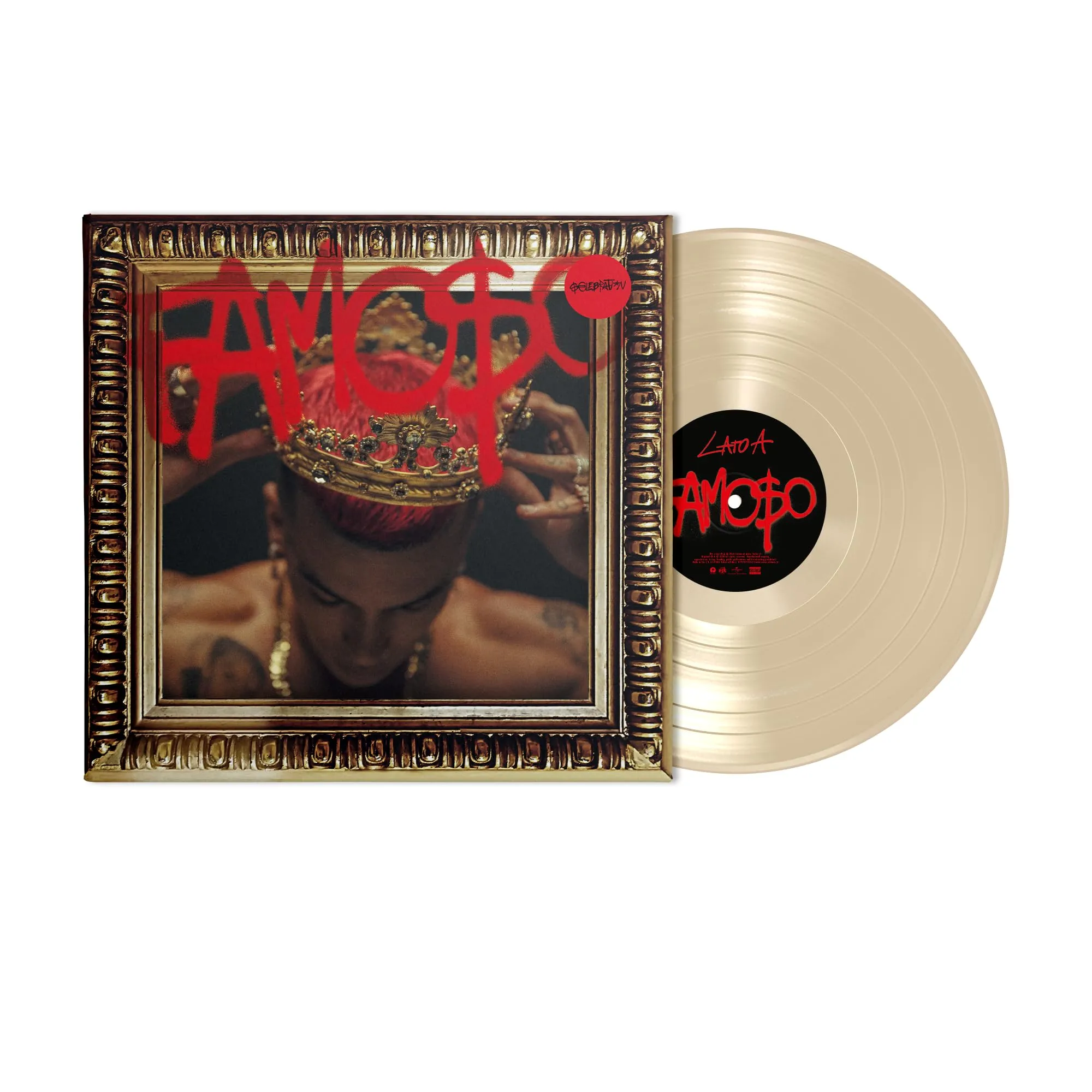FAMOSO ($€LEBRATION) – Vinile Colorato Oro Trasparente
