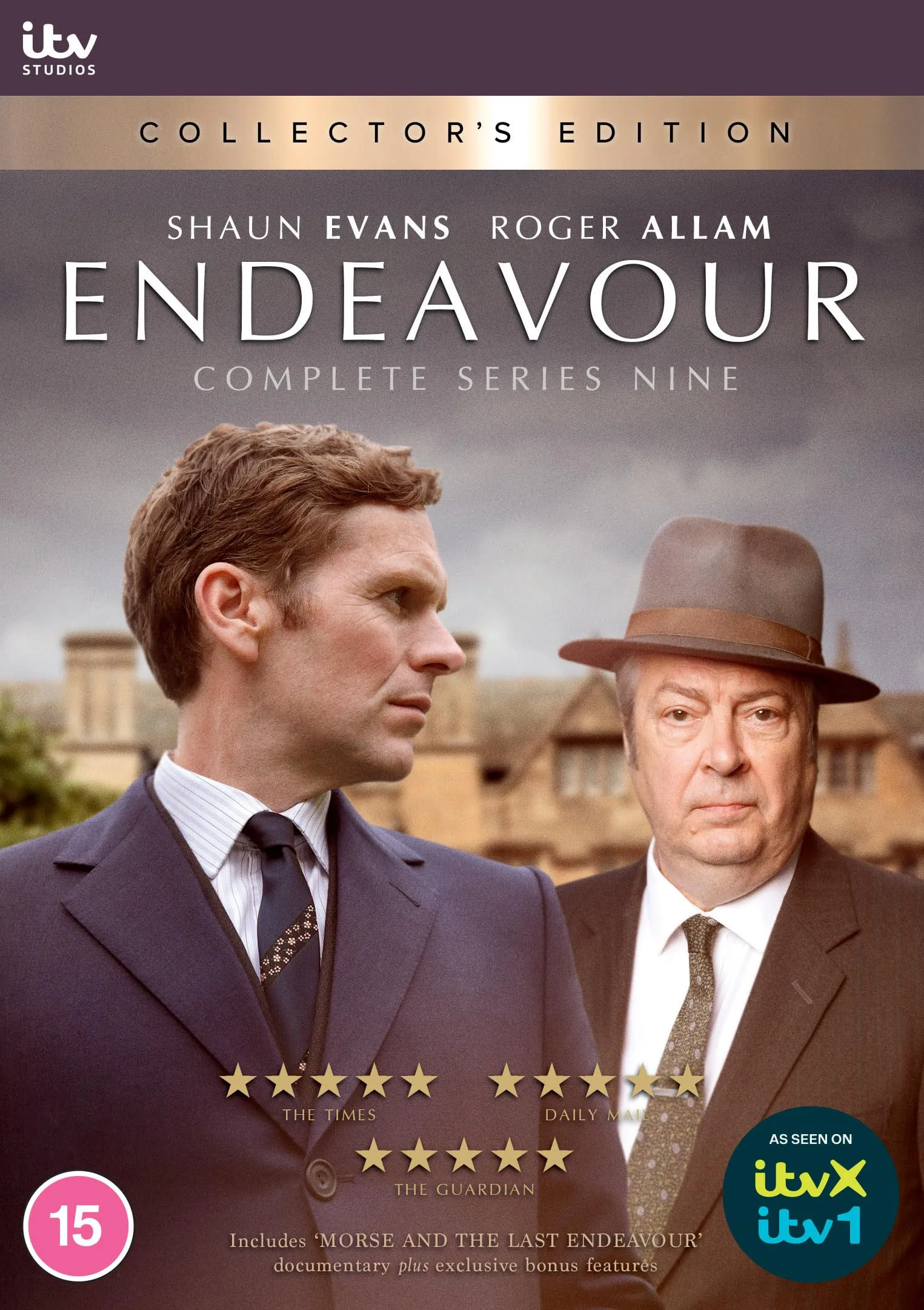 Endeavour: Series 9 (with Documentary) [DVD]