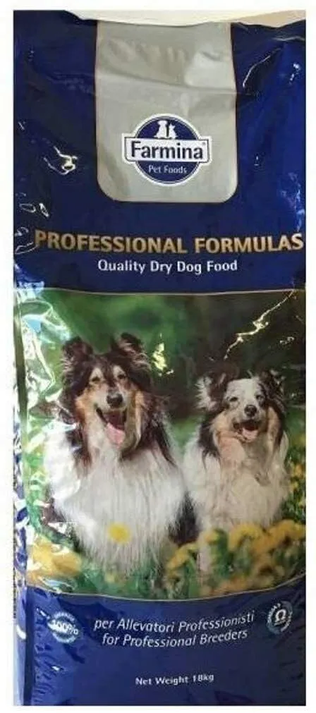 CROCCHETTE PER CANI TOP FARMINA EKO ENERGY PER ALLEVATORI PROFESSIONISTI PROFESSIONAL FORMULA 18 KG A POLLO QUALITY DRY DOG FOOD