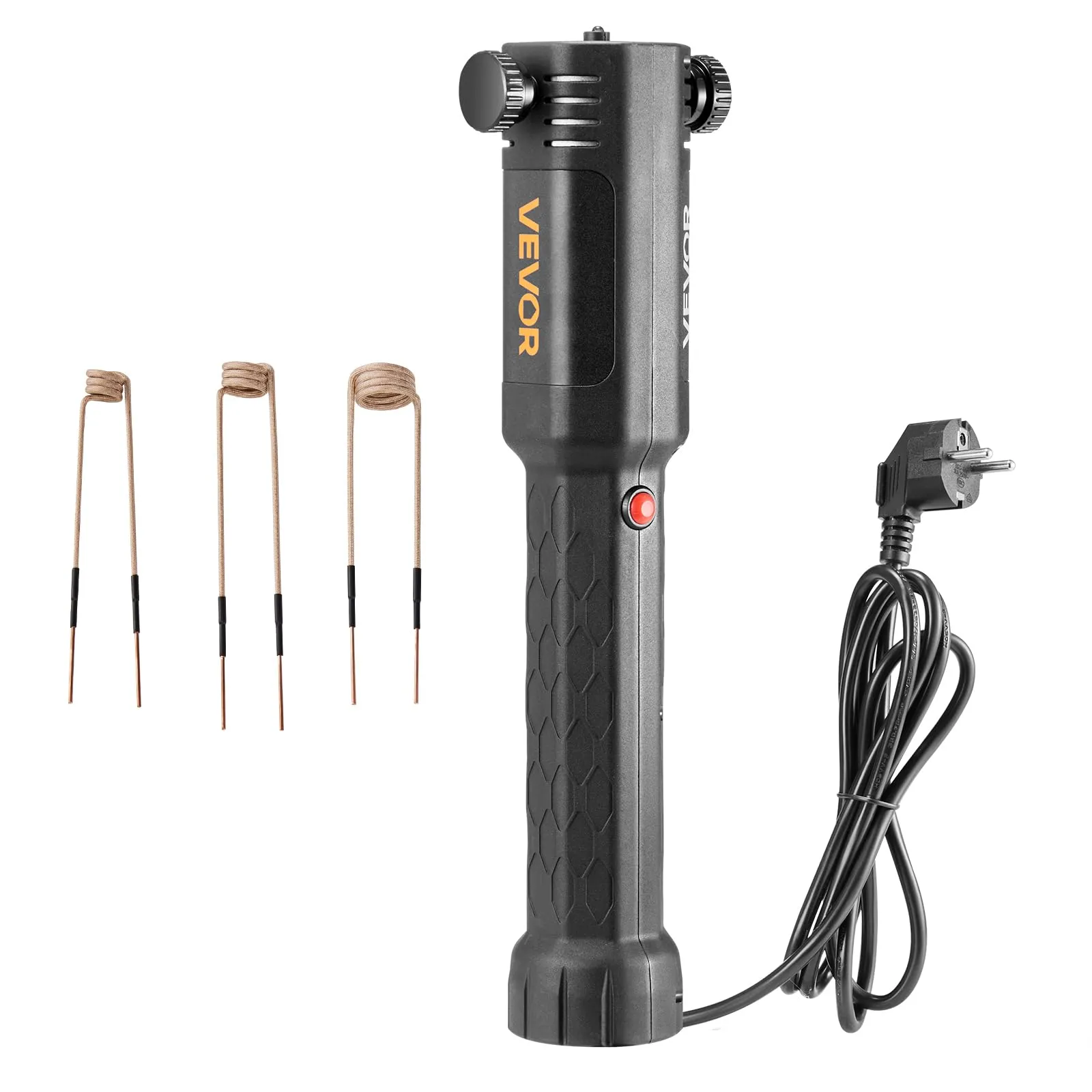 VEVOR Rimozione Bulloni Riscaldatore a Induzione, 1100 W 230 V, Strumento Portatile per la Rimozione di Dadi, Mini Macchina Riscaldante per la Rimozione di Viti Arrugginite, con 3 Bobine