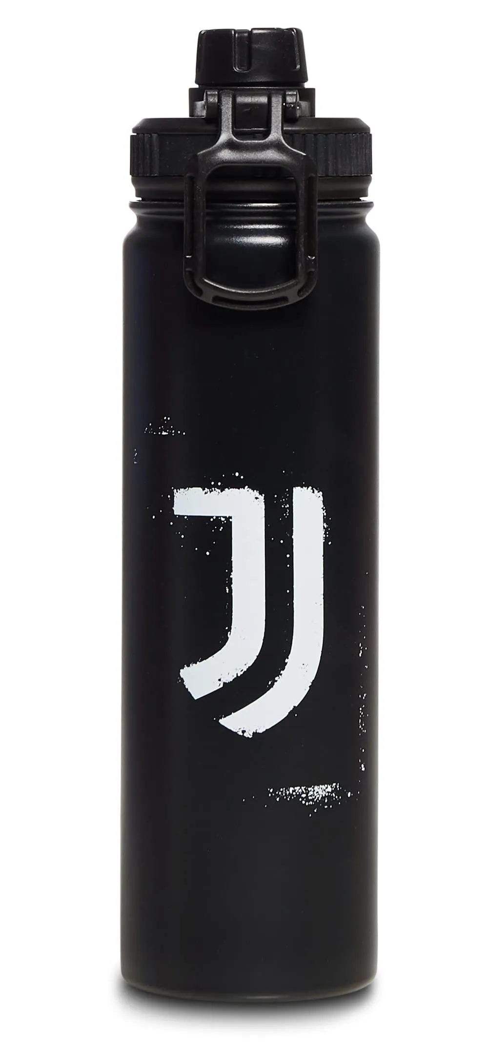Seven Borraccia FC JUVENTUS Calcio - 500 ML - Borraccia Termica in Acciaio Inox Interno Esterno - Mantenimento Temperatura fino a 24h - Scuola, Tempo Libero, Nero I