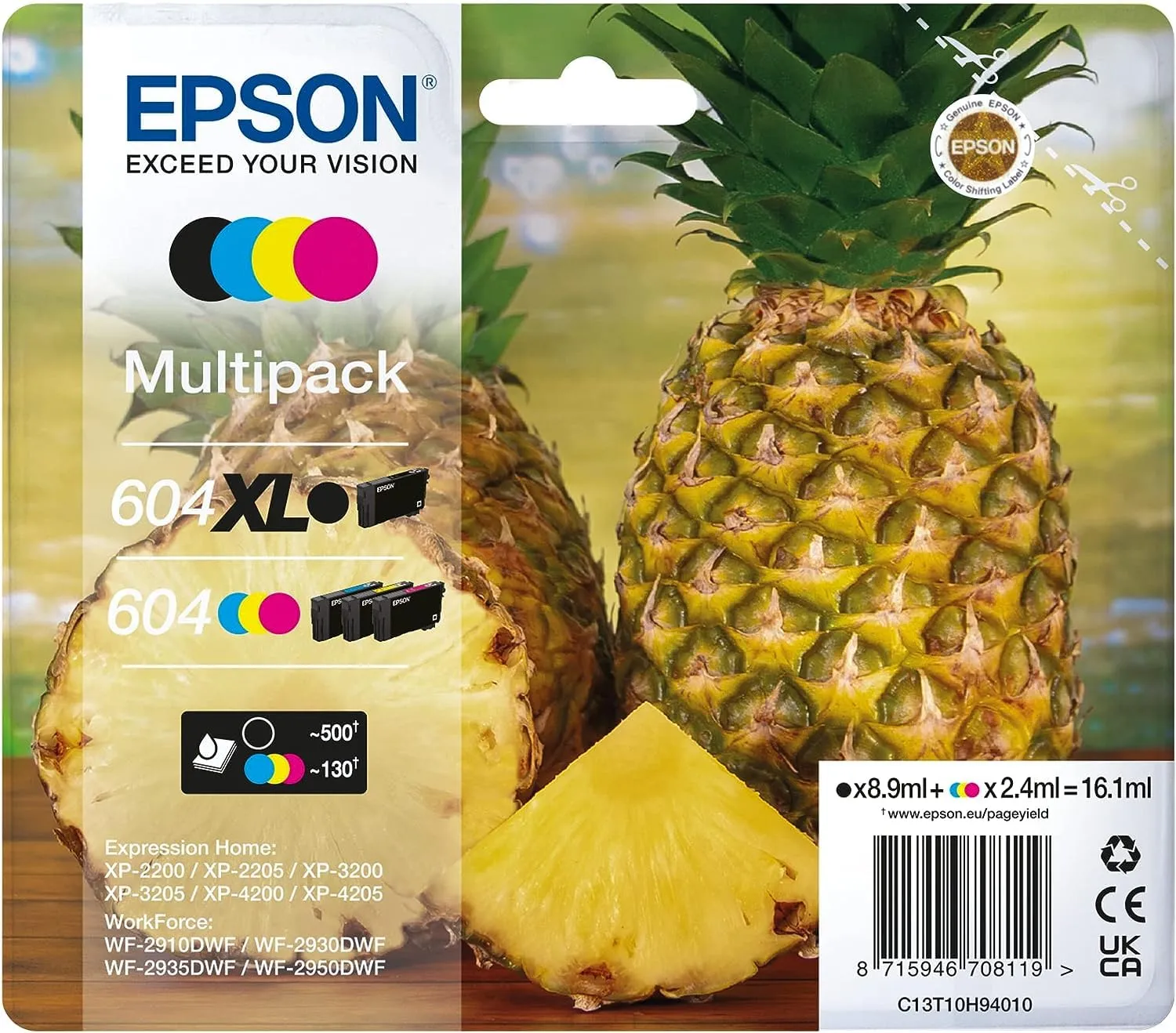 Epson Ink/604XL 603XL Starfish CMYK