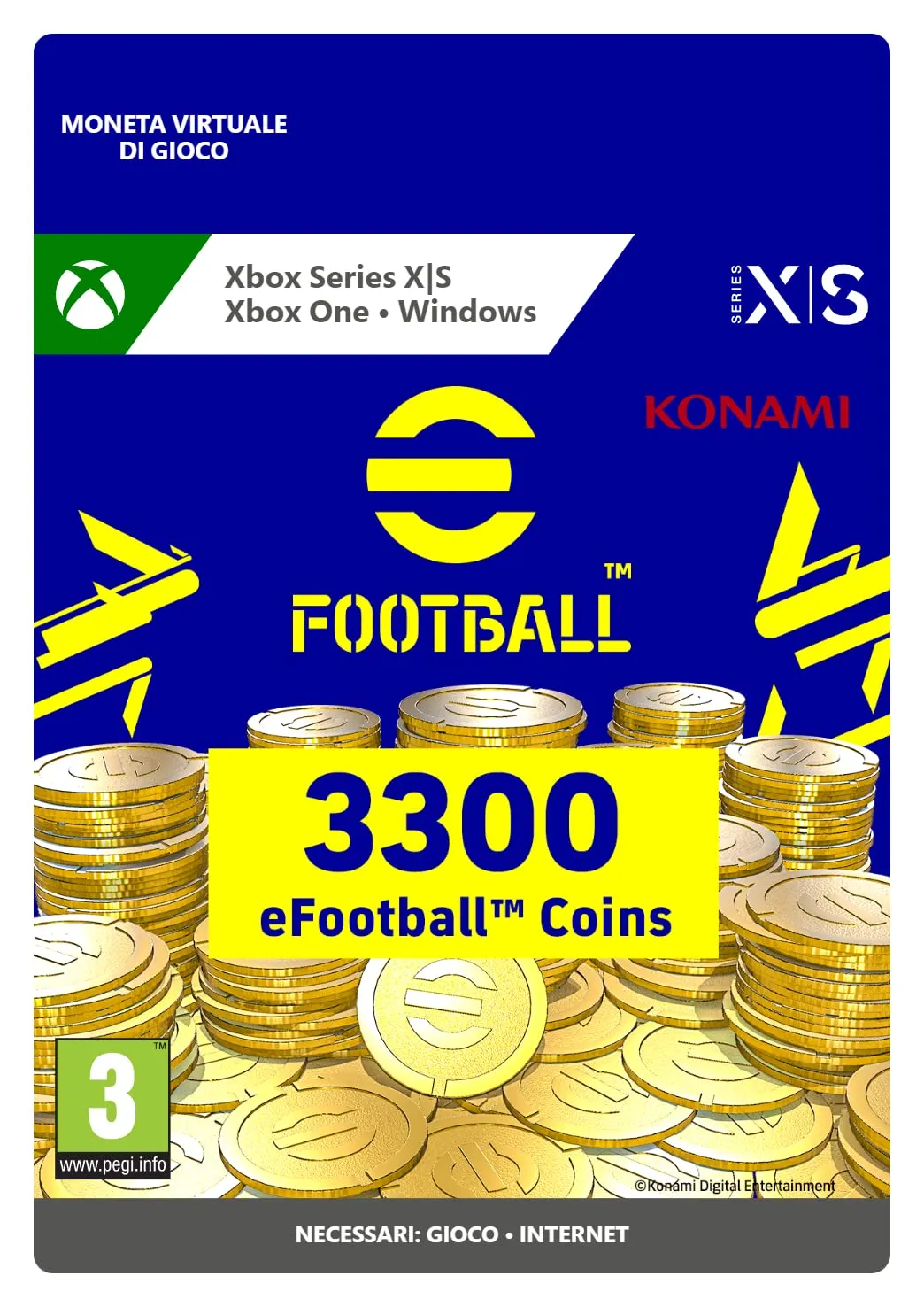 eFootball : Coin 3300 | Xbox & Windows 10 - Codice download