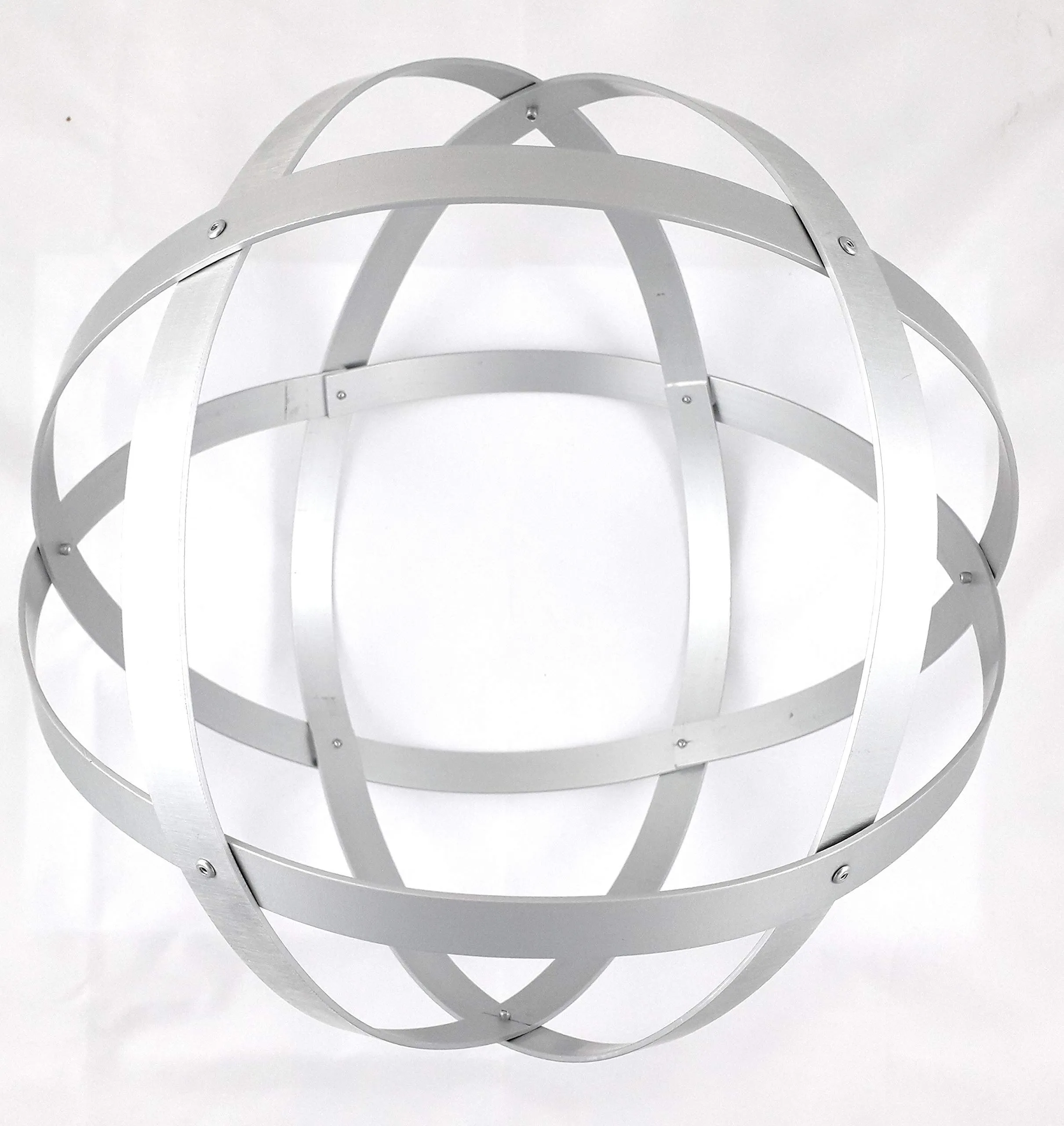 Genesa Crystal, Purificatore energia, Dispositivo orgonico 32 cm diametro, Argento