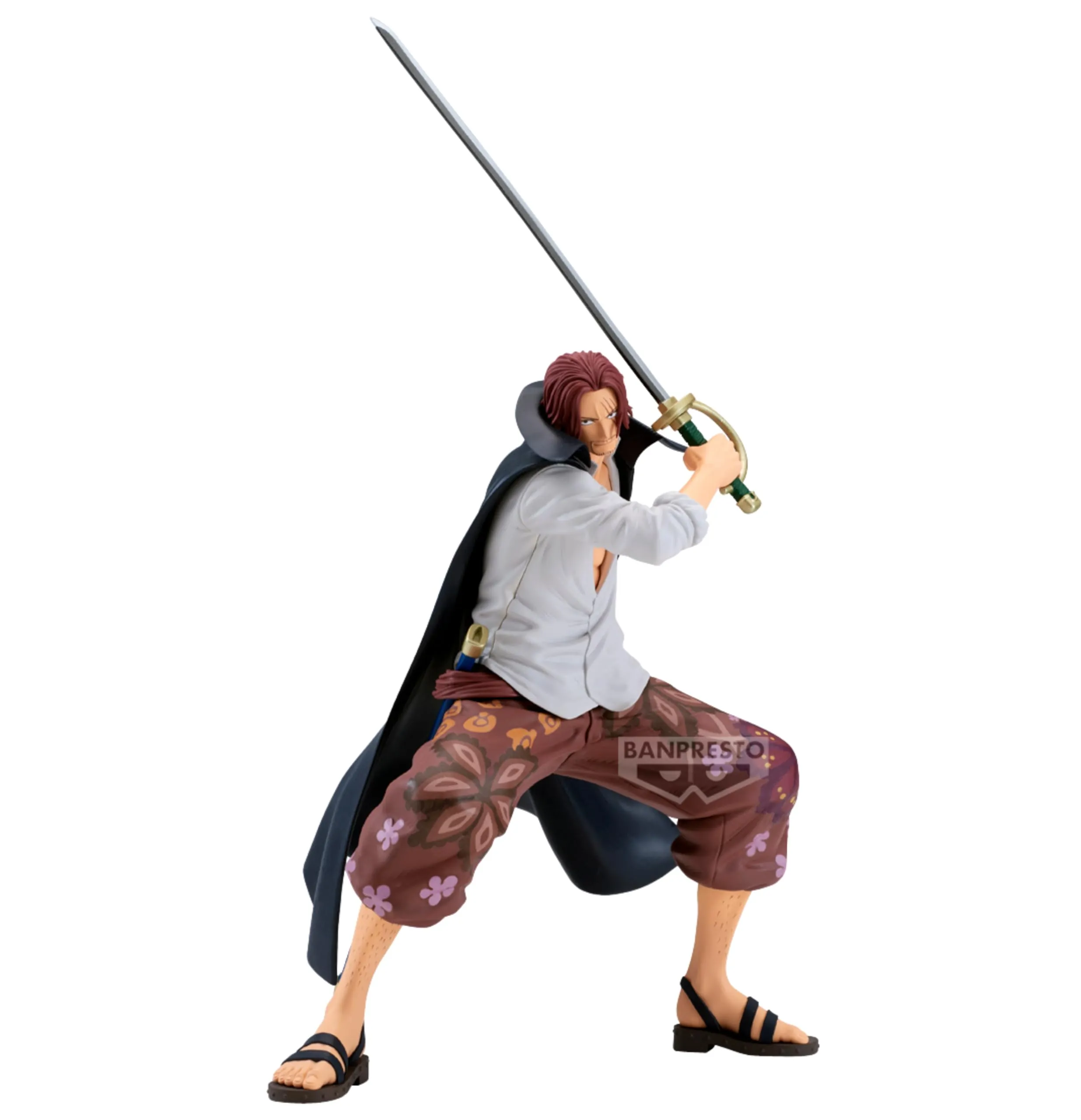 Banpresto Action Shanks One Piece - Grande 22 cm - Multicolore BP29210P - Figura da collezione - Ottimo per i fan di Anime One Piece