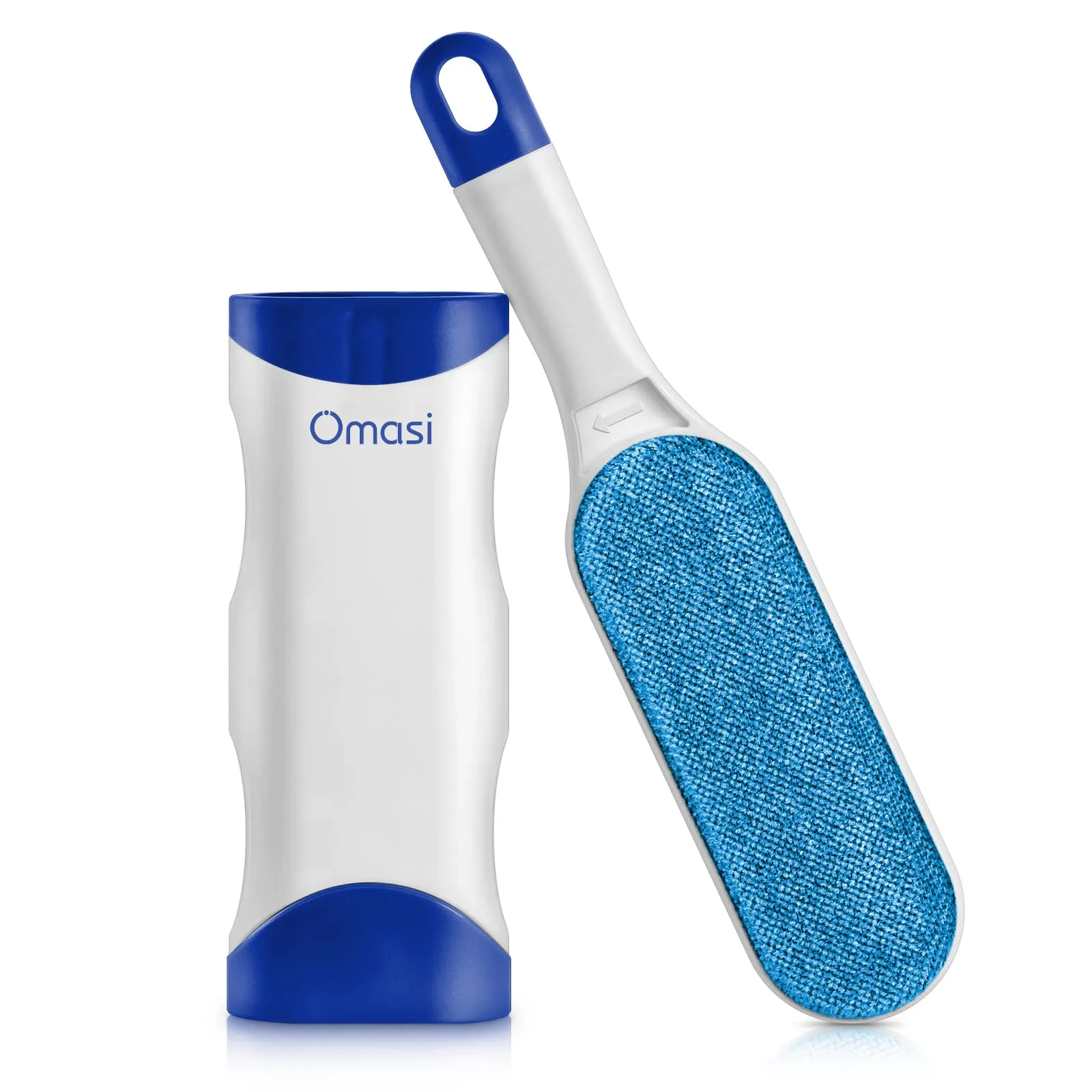 Omasi Spazzola Pelucchi per Animali Domestici, spazzole per Animali Domestici, Pelliccia e Pelucchi, rimozione Pelucchi con Spazzola di Base autopulente, Perfetta per mobel, Moquette