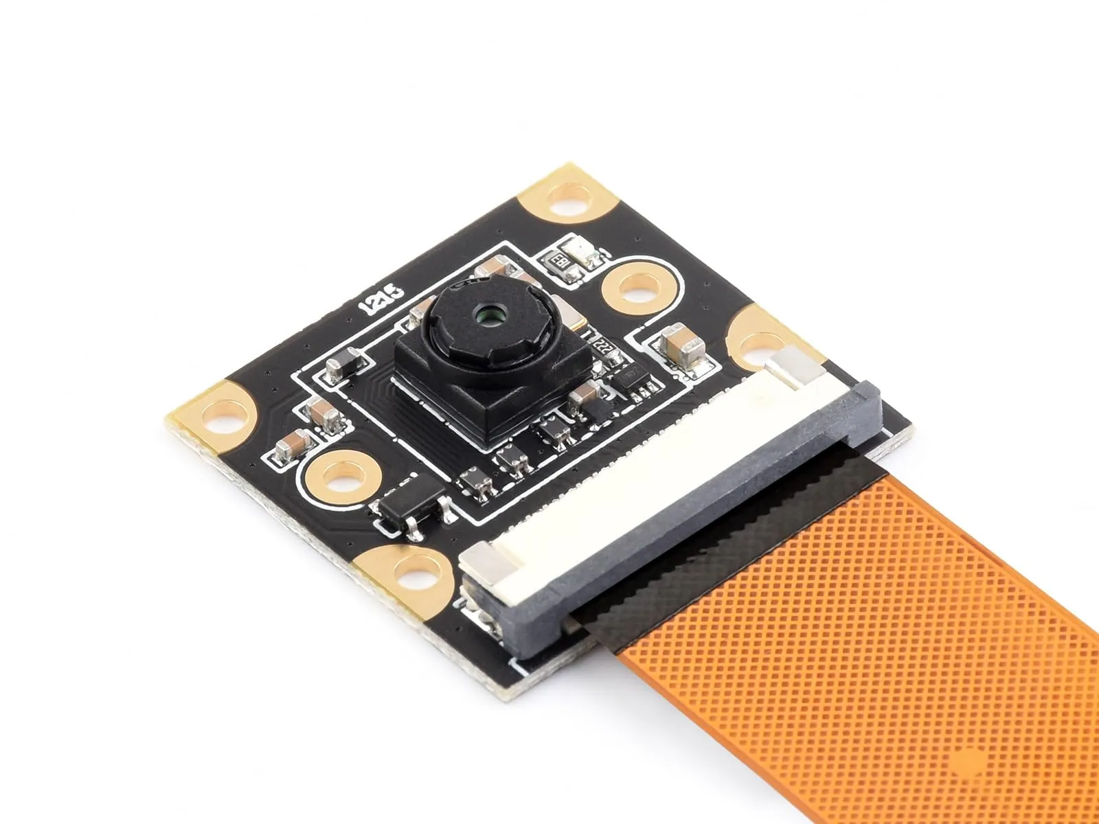 Waveshare IMX219 Camera Module, Compatible with Raspberry Pi 5, 8MP, MIPI-CSI Interface, 79.3°FOV, Comes with Pi5 CSI Flexible Cable 200mm, 3280×2464 Resolution