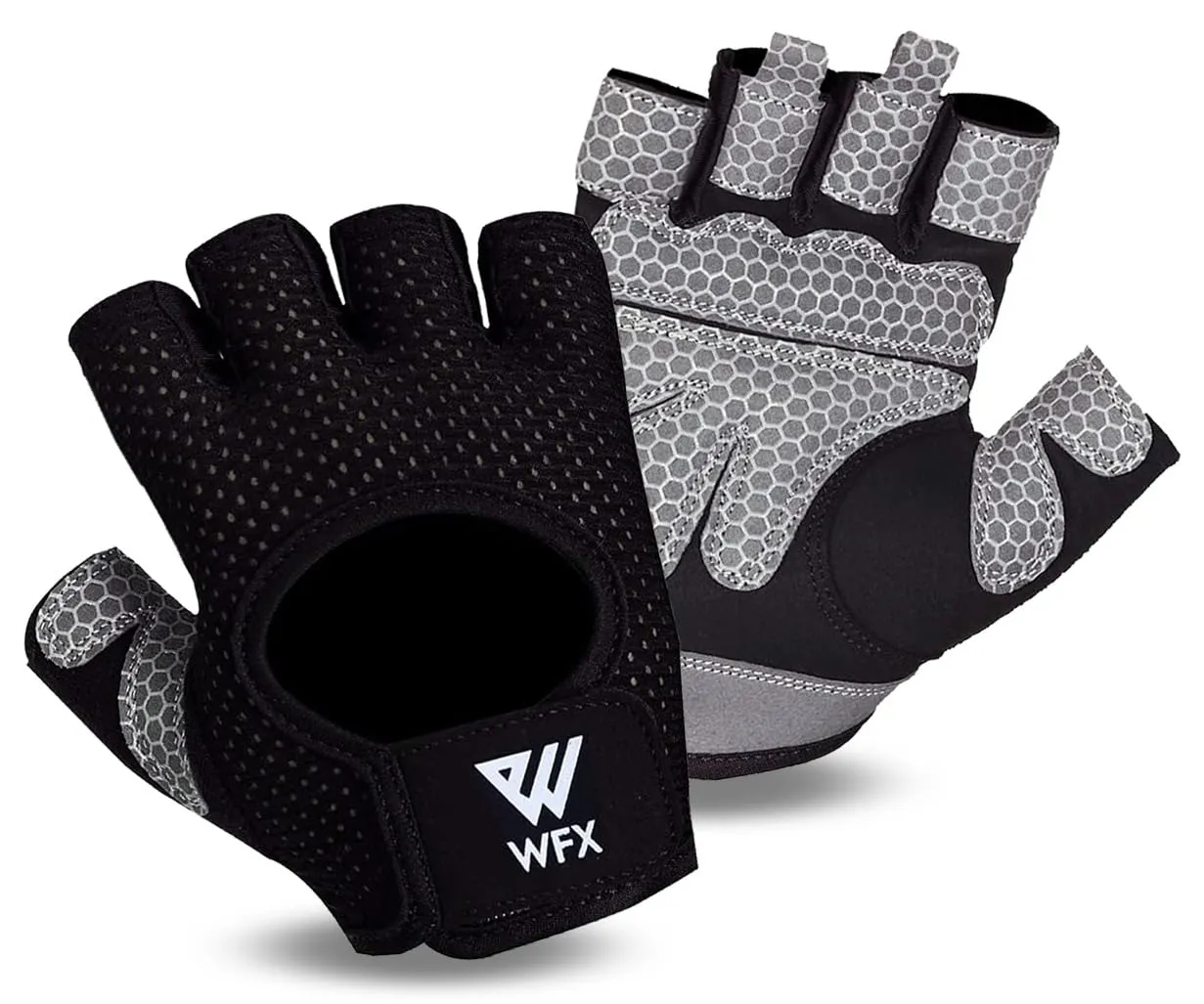 WESTWOOD FOX Guanti da fitness traspiranti e antiscivolo, per uomo e donna, per sollevamento pesi, bodybuilding, palestra, crossfit, allenamento con i pesi