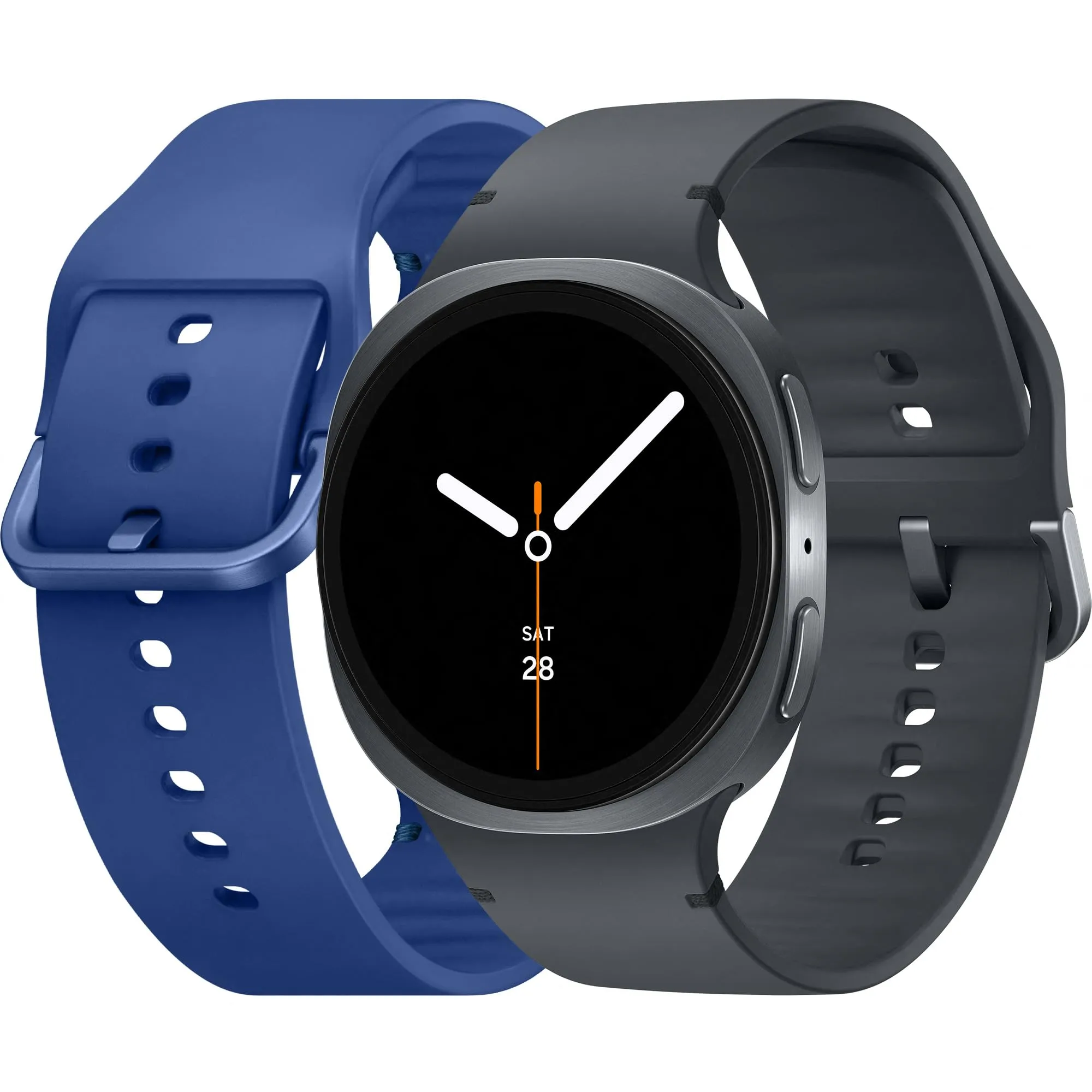 Samsung Galaxy Watch8 (Dark Gray, BT, 44mm) + Sport Band Smartwatch Galaxy AI, allenatore personale, desig resistente agli urti, processore 3nm, monitoraggio attività fisica e sonno, One UI 8
