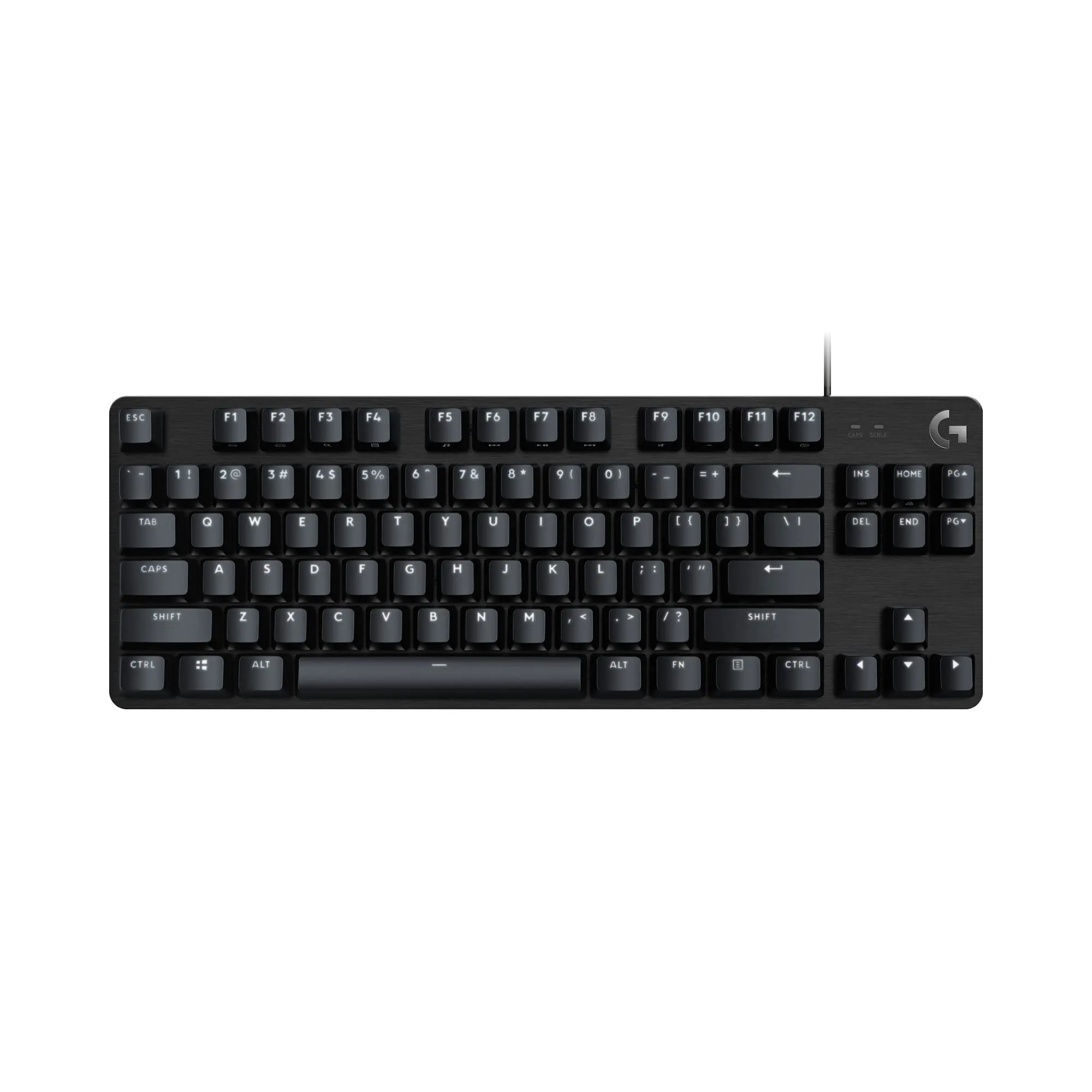 Logitech G413 TKL SE Tastiera Meccanica Gaming - Tastiera Compatta Retroilluminata con Switch Meccanici Tattili, Anti-Ghosting, Compatibile con Windows, macOS, Layout US INTL QWERTY - Nero