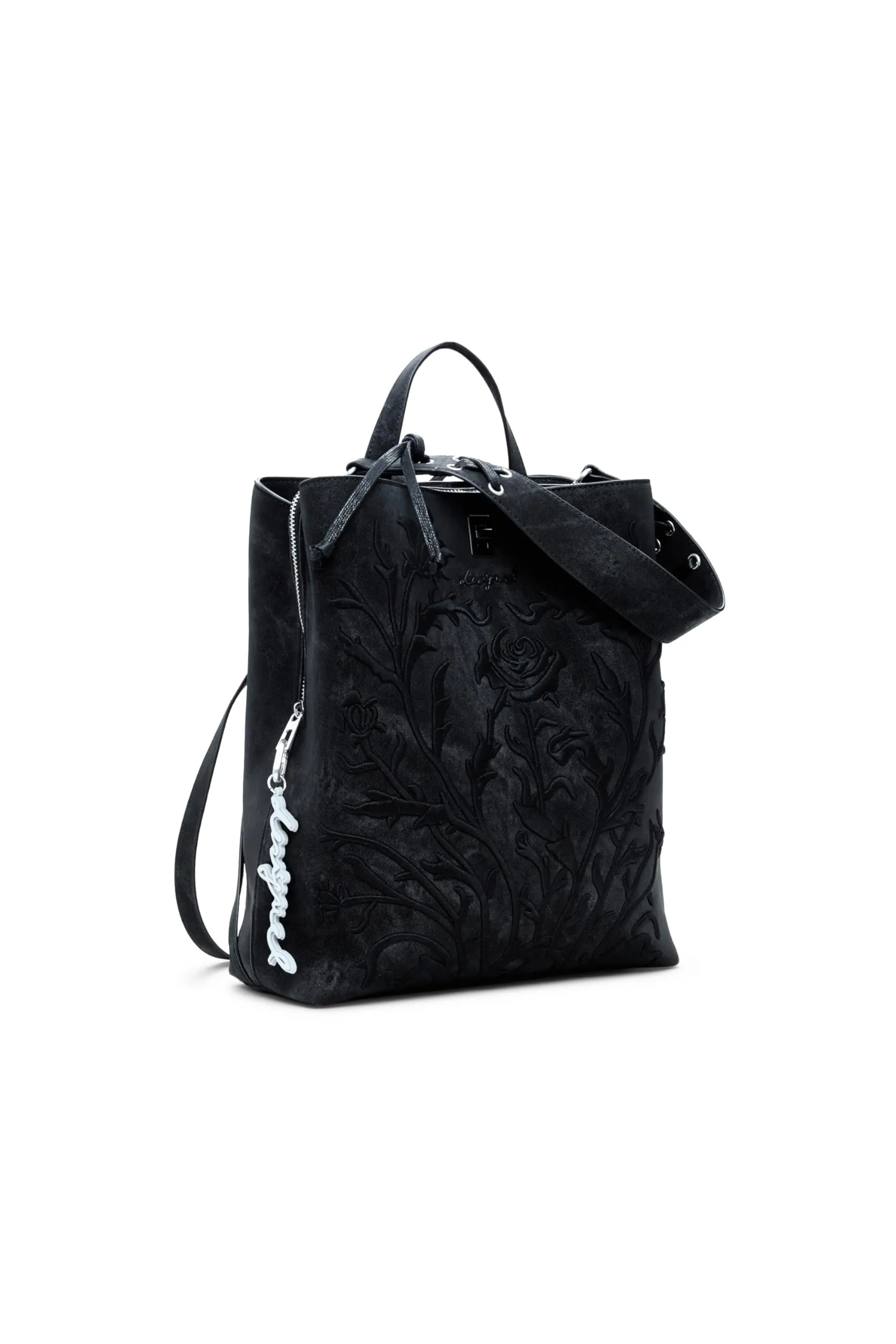 Desigual BACK_ROMEO FLORAL TOTAL B, U, 2000 BLACK