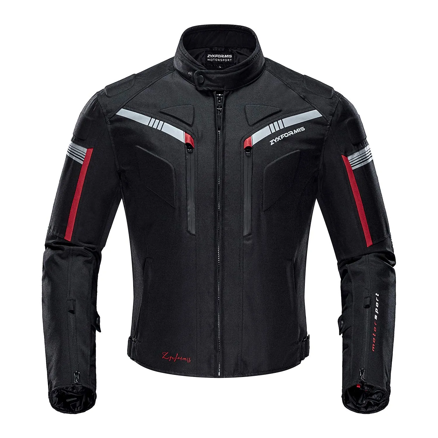 Zyxformis Giacca Motocicletta,giubbotto moto Antivento impermeabile Armatura protettiva per uomo estiva inverno