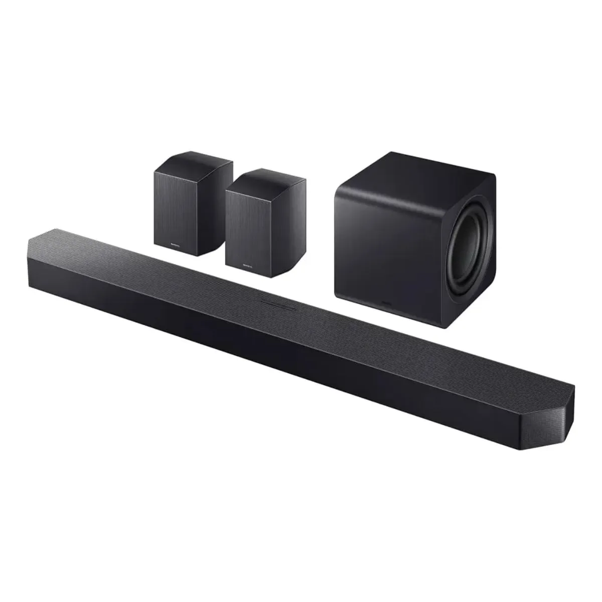 SAMSUNG Soundbar HW-Q990F/ZF Serie Q, 23 Speaker, Wireless, Dolby 5.1ch, Audio a 11.1.4 Canali, DTS:X, Surround Sound Expansion, Active Voice Amplifier Pro, Q-Simphony,Titan Black, 2025