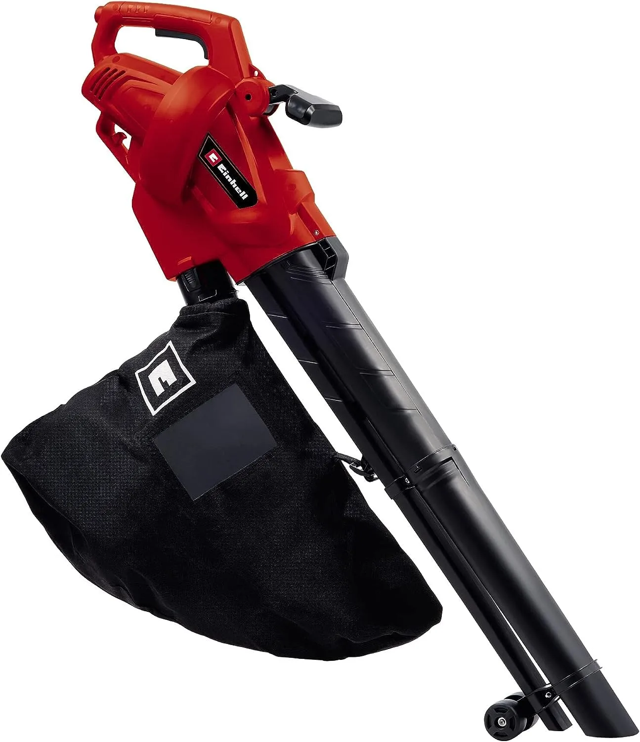 Einhell Aspiratore elettrico GC-EL 3024 E (aspirazione/soffiaggio, tubo asp. Ø 75 mm, potenza asp. 650 m³/h, trinciatura, rapporto triturazione 10:1, vel. soffiagg. 240 km/h, sacco di raccolta 40 l)