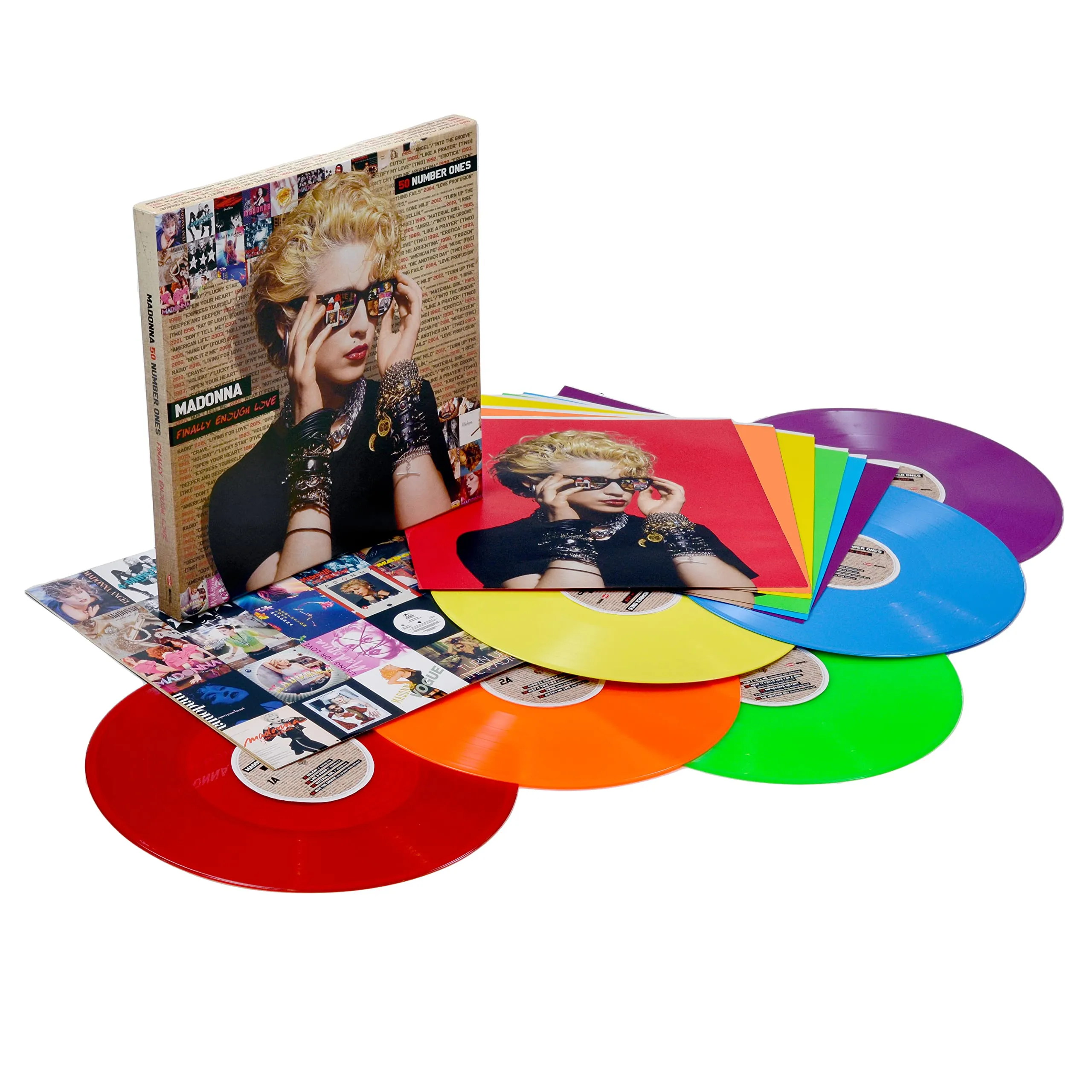 Finally Enough Love: The Rainbow Edition (Box 6 Vinyl Color)