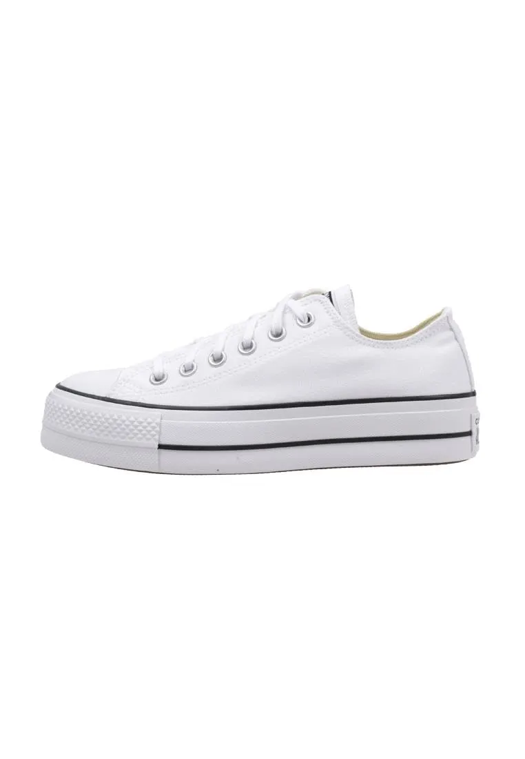 Converse 560251C Bianco Scarpe Basse Donna Sneakers Platform Lacci 41
