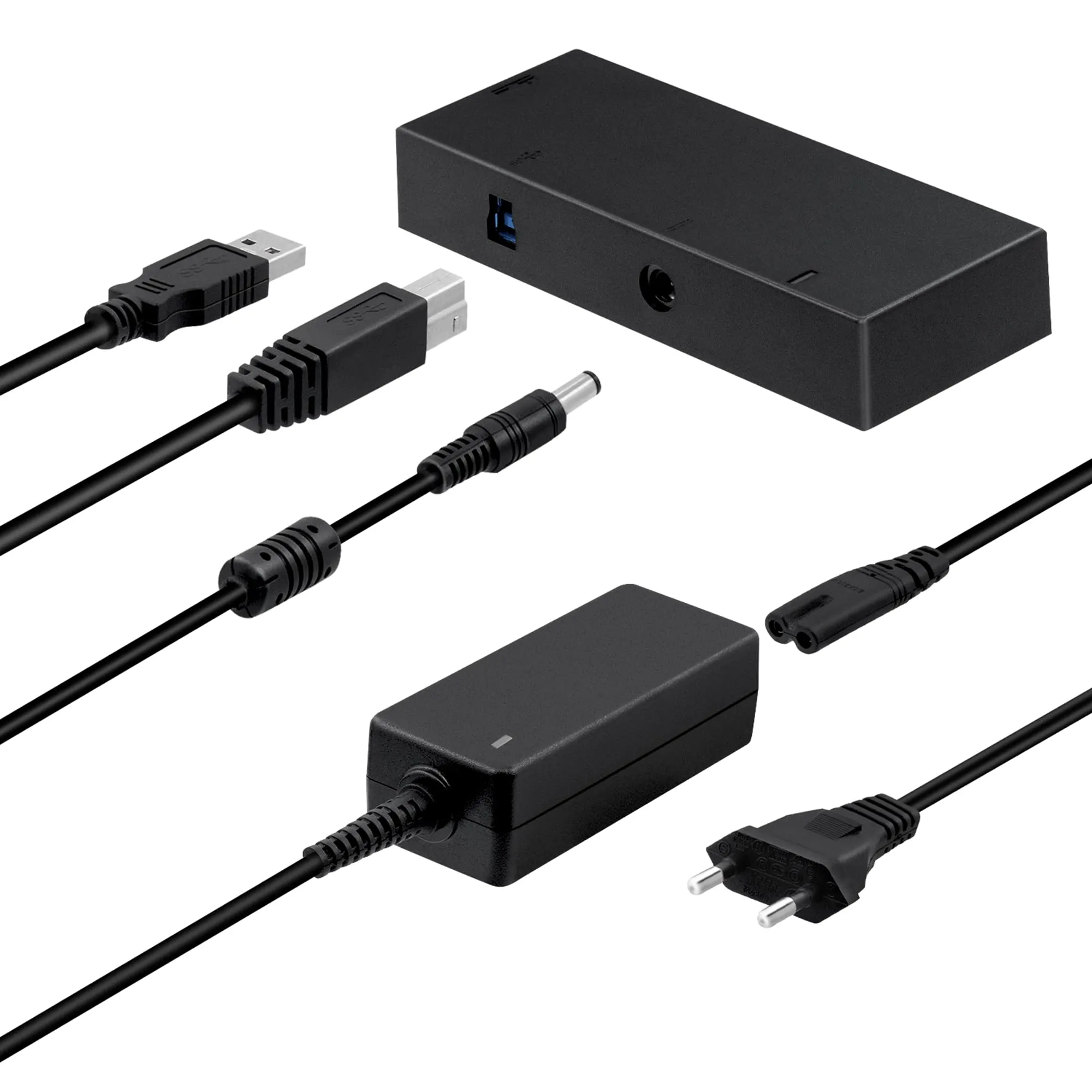 Mcbazel Xbox One Sensor Converter per Kinect 2.0 Adattatore sensore con alimentatore compatibile con X-box One Slim/X-box One X/PC - Spina UE