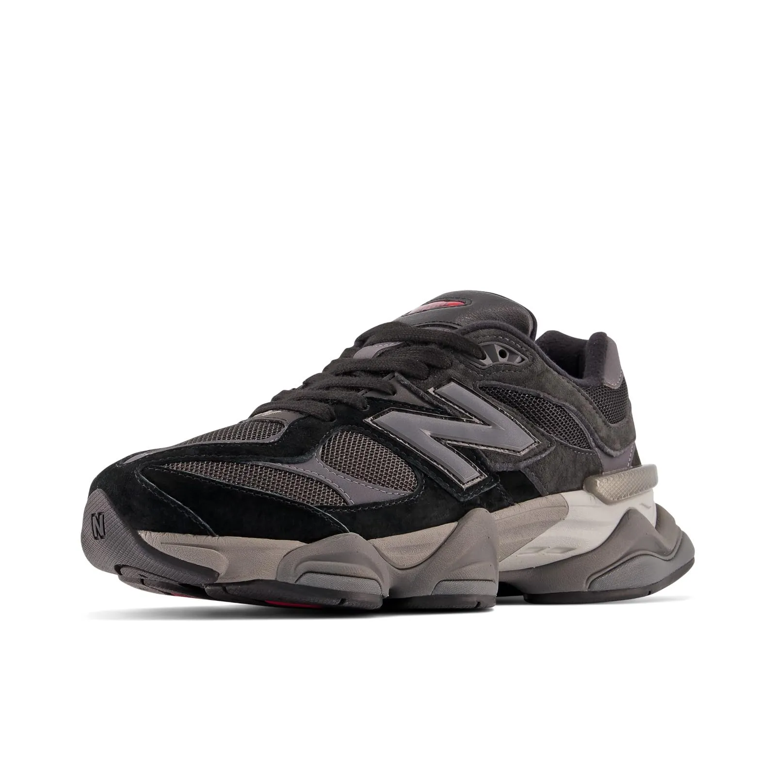 New Balance 9060, Sneaker Uomo, Nero Grigio, 42 EU