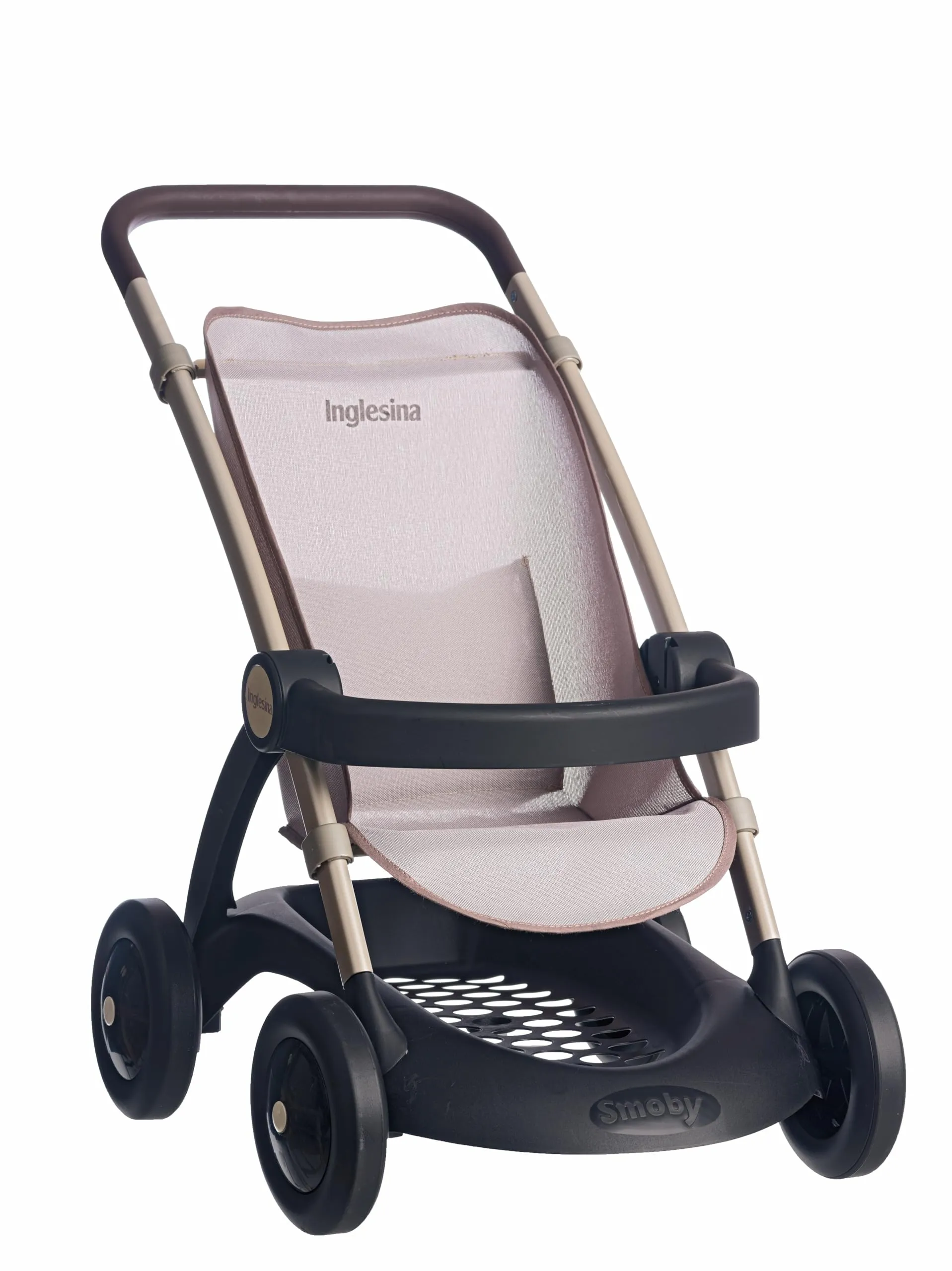 Smoby - Inglesina Passeggino Baby Iridio, telaio in metallo, seduta in tessuto, per bambini dai 18 mesi, 7600254083