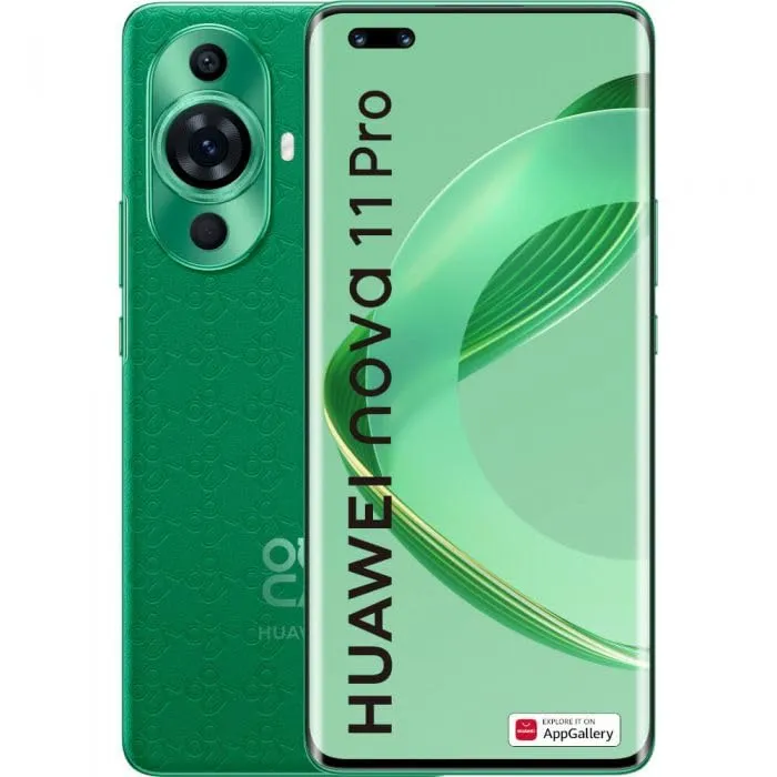 HUAWEI Cellulare nova 11 Pro, 256 GB, verde