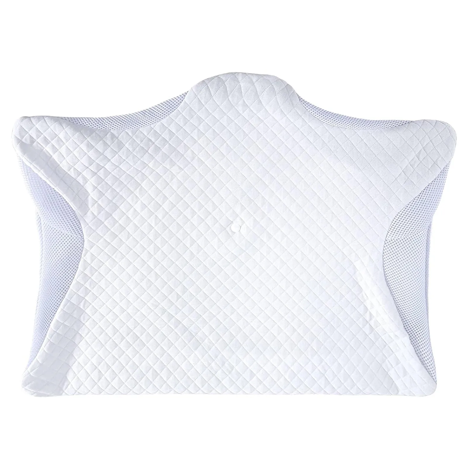 Federa di Ricambio Per HOMCA PL02 Cuscino Ortopedico, Tessuto Ipoallergenico e Traspirante Fodera, Lavabile, Bianco