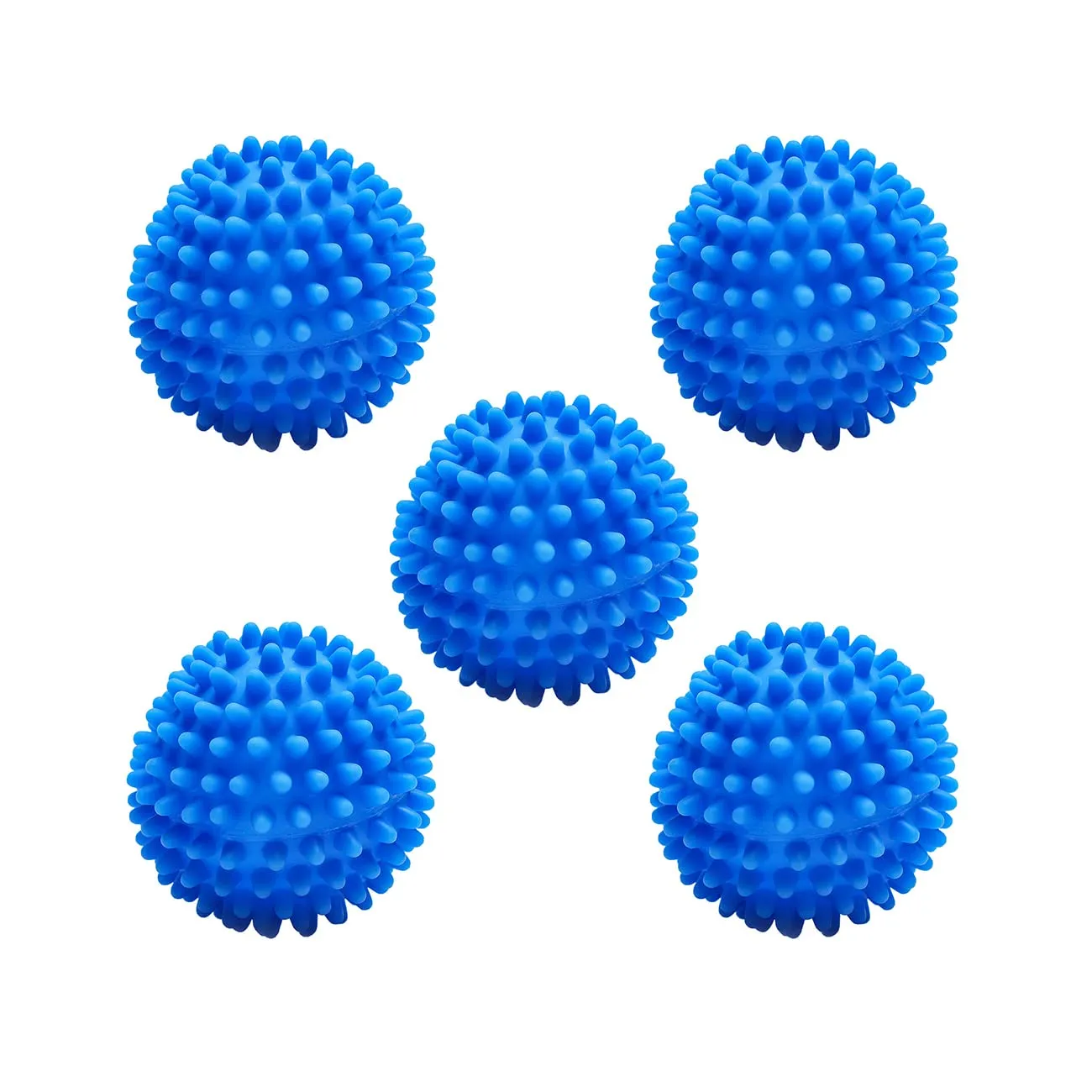 5 palle per lavatrice e asciugatrice, palline per asciugatrice e lavatrice, riutilizzabili, palle per bucato, Palline per Asciugatrice, effetto ammorbidente