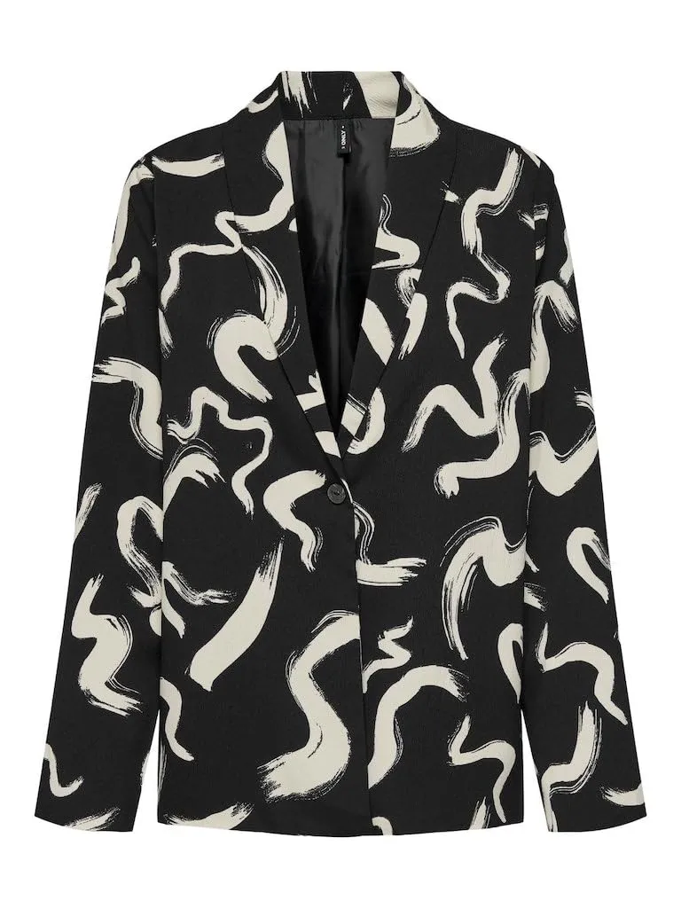 Onlnova Life Vis L/S PIMO Blazer AOP, Fantasma/AOP:597 Tie Dye, L