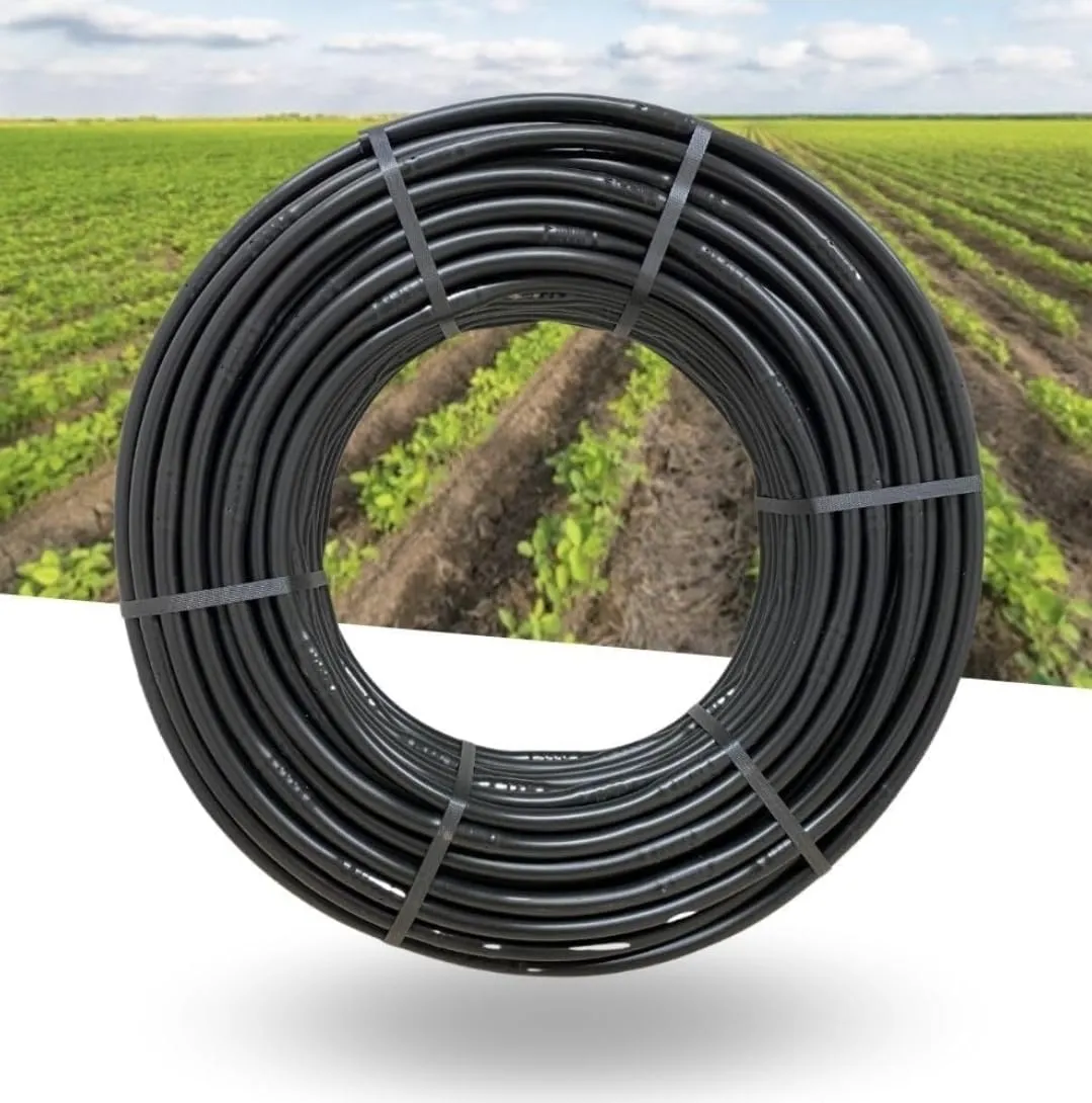 Tubo Ala Gocciolante per Irrigazione a Goccia Ø 16 Passo 20 | Passo 30 | Passo 33 | Passo 40 Irrigazione Automatica per Orto e Giardino con Doppio foro 2 lt/h (Passo 20, 100 metri)