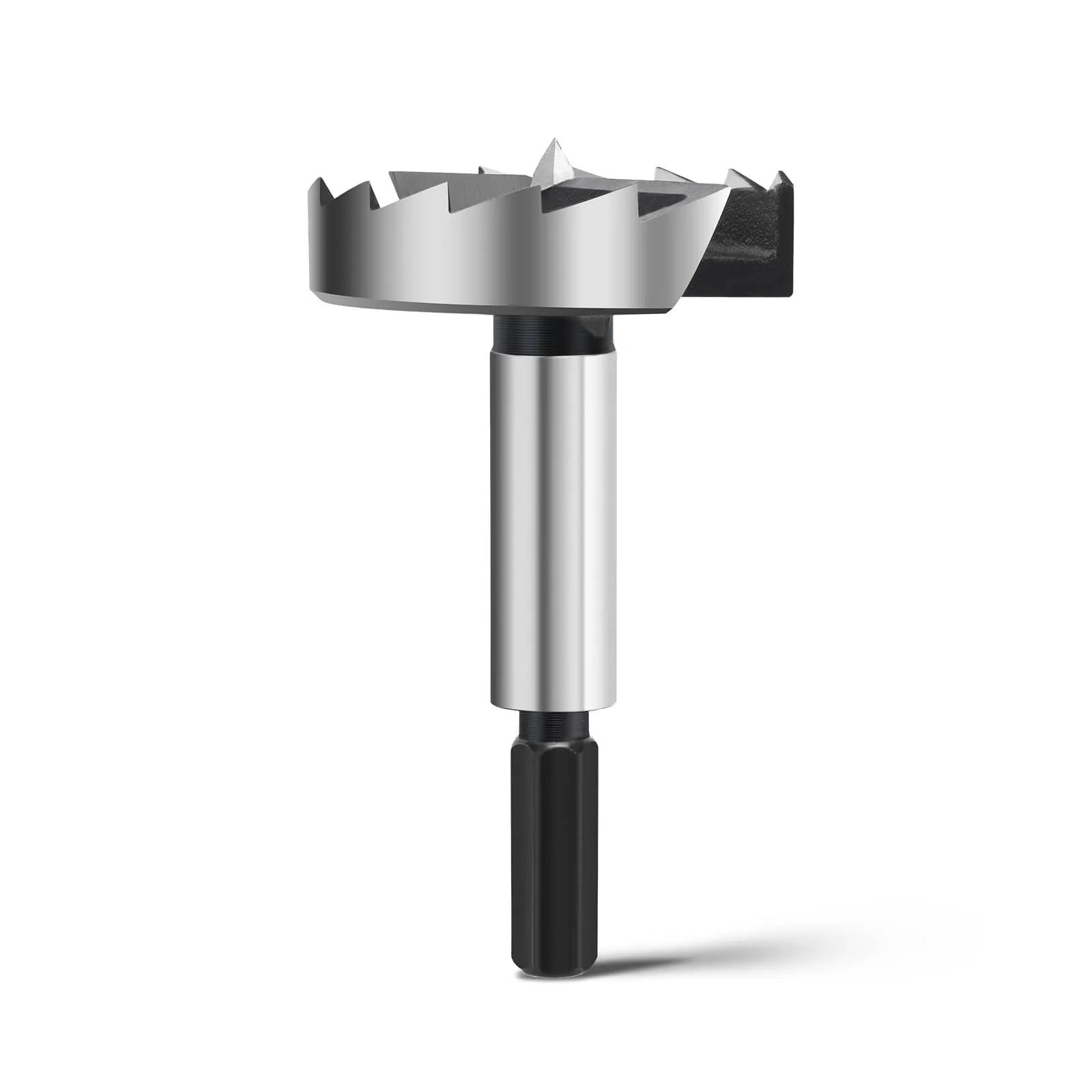 Forstner, punta da 50 mm, per legno, punte Forstner, diametro 50 mm, lunghezza 90 mm con codolo esagonale da 8 mm