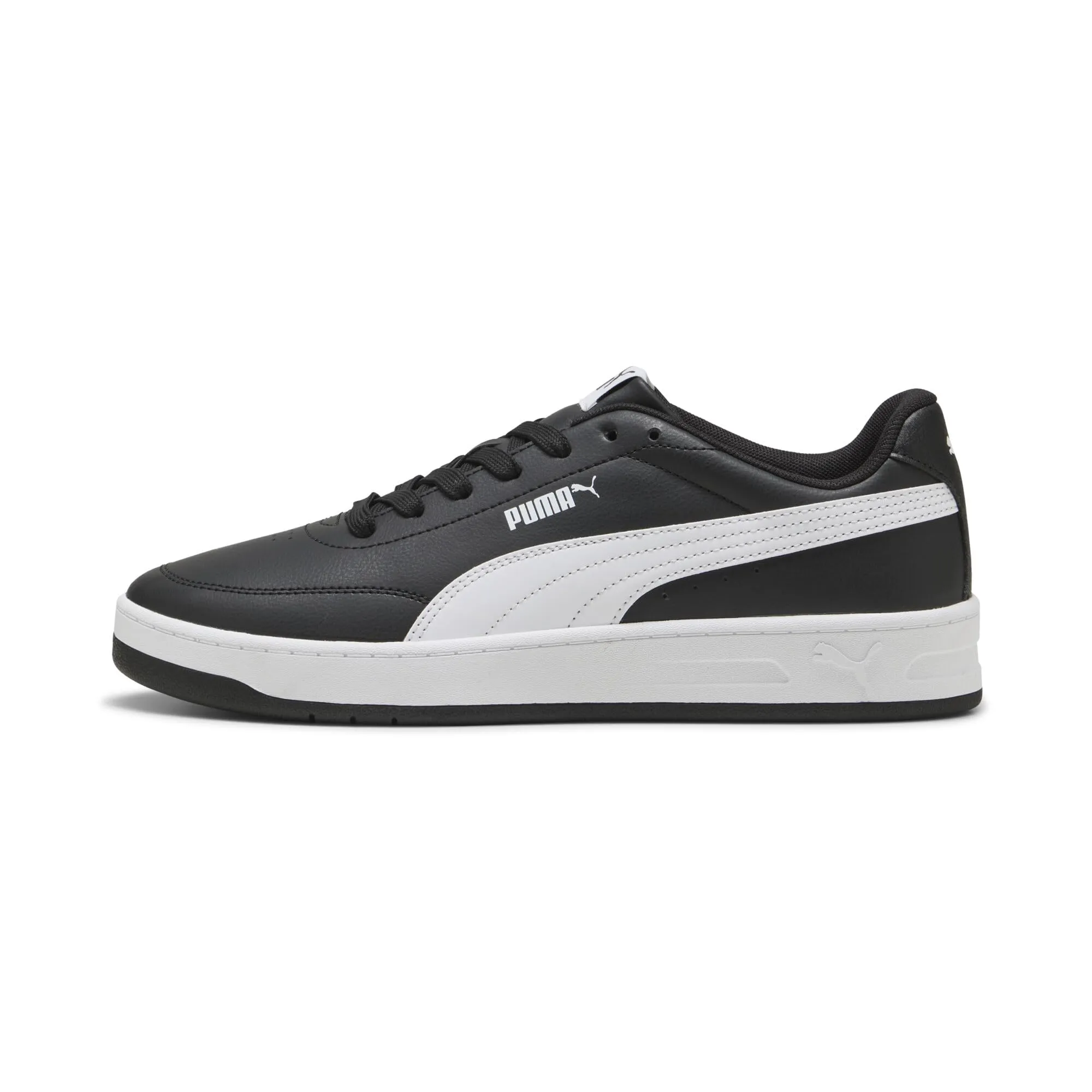PUMA Court Classic Clean, Scarpe da Ginnastica Unisex-Adulto, Nero, 42 EU