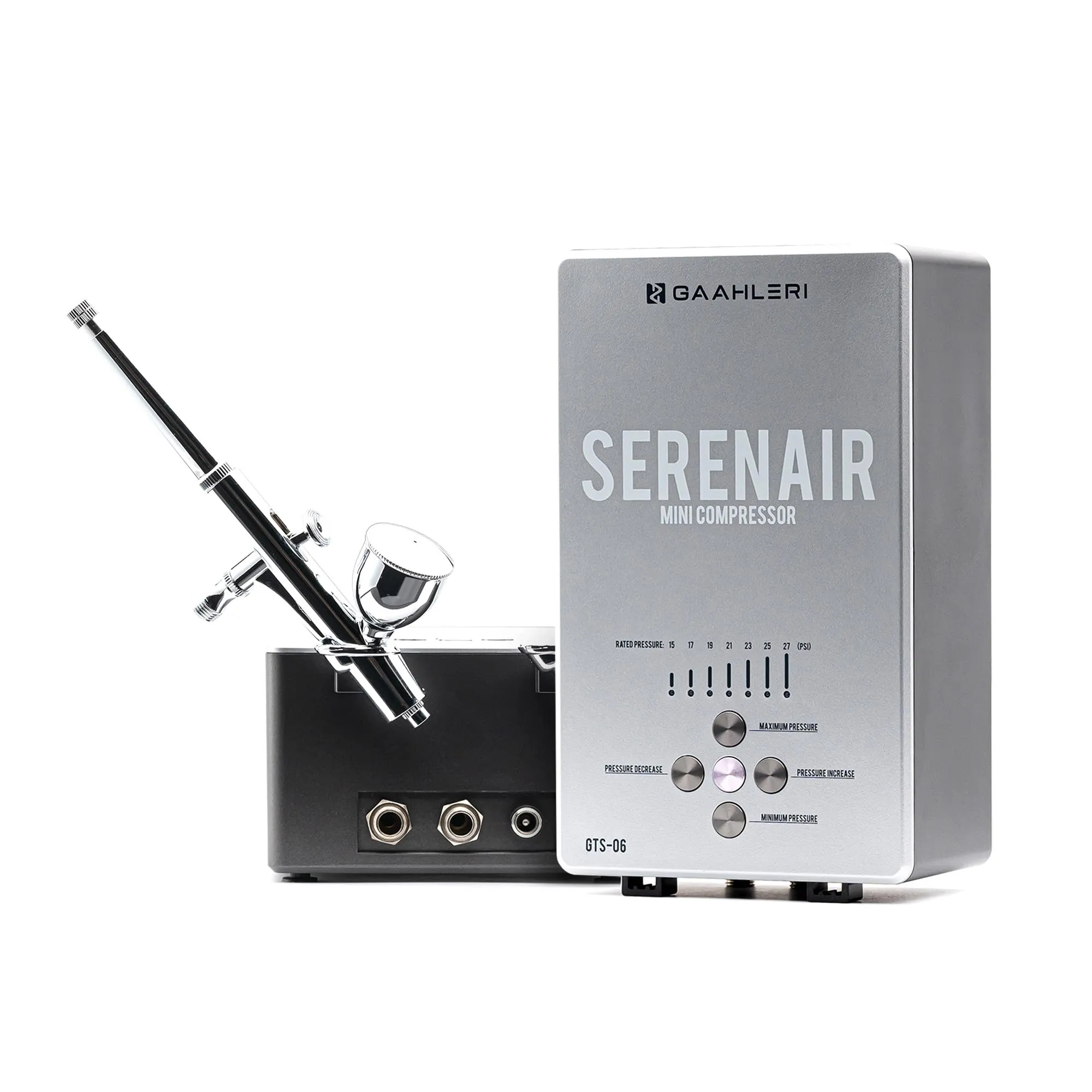 Gaahleri Ambition GTS-06, kit aerografo e compressore d'aria con controllo dell'aria
