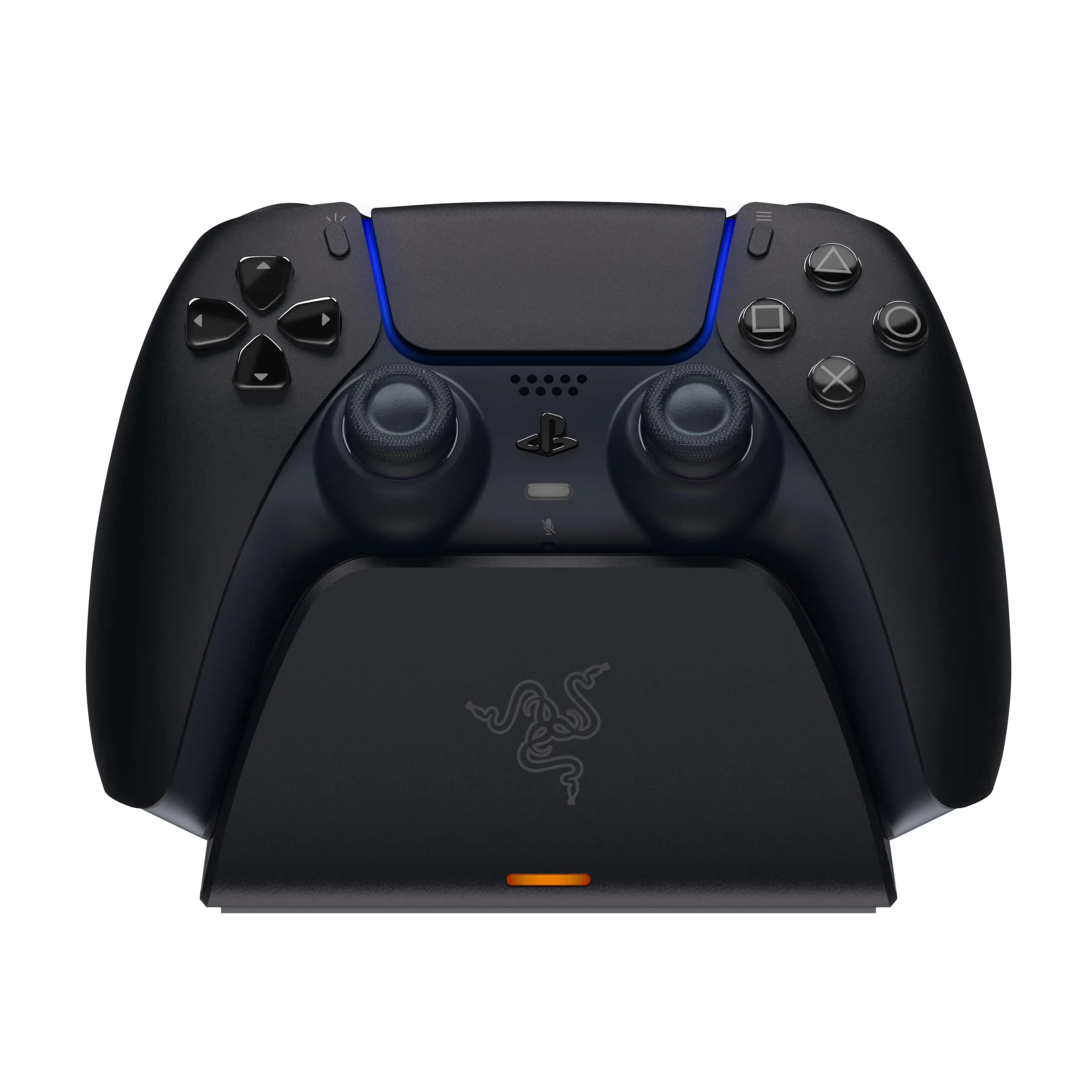Razer Base di Ricarica Rapida Universale per PS5 - Caricabatterie Rapido per controller PS5 (Ricarica Rapida, Compatibilità Universale, Sistema a Contatto Magnetica) Midnight Black