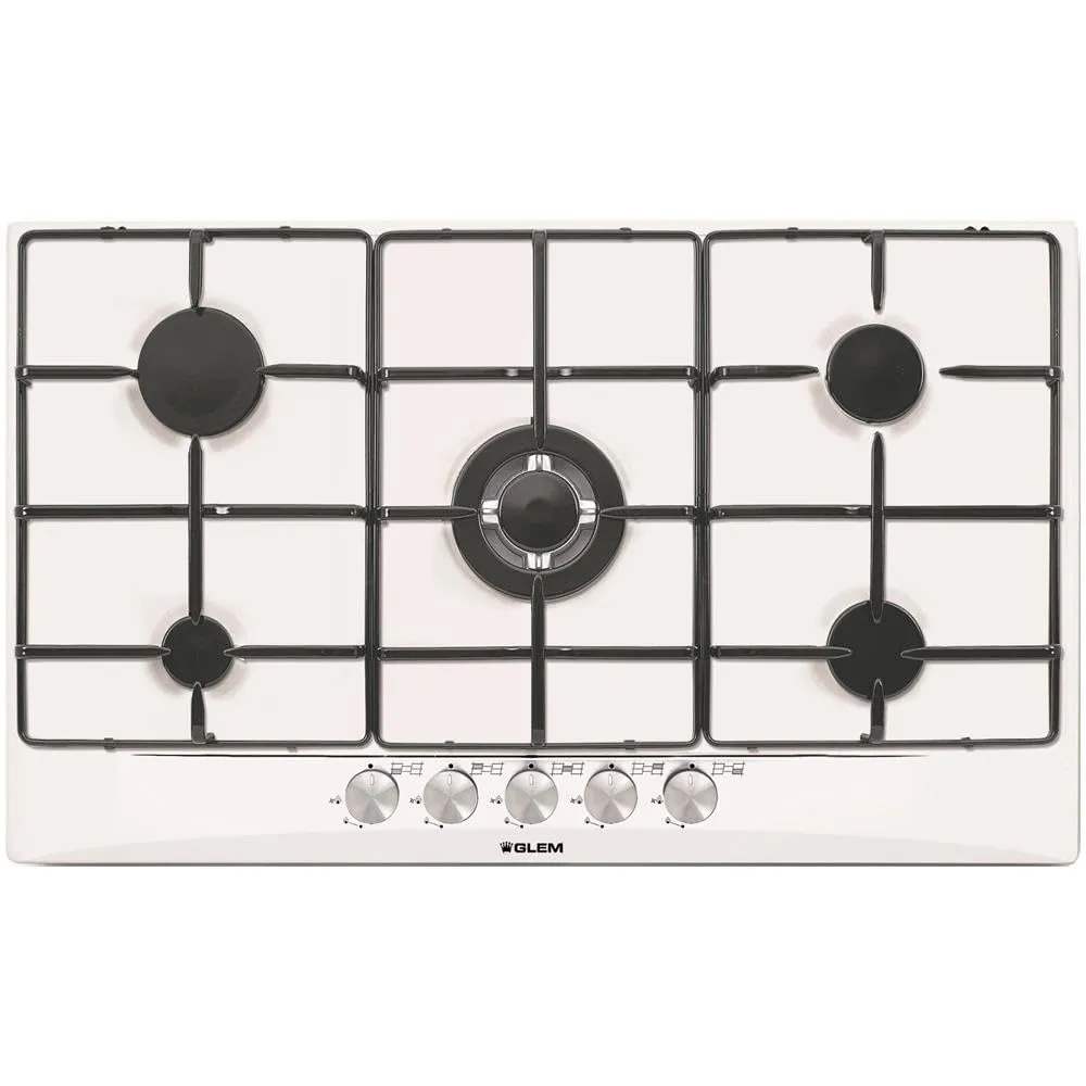 Glem GT955 Bianco Incasso Gas