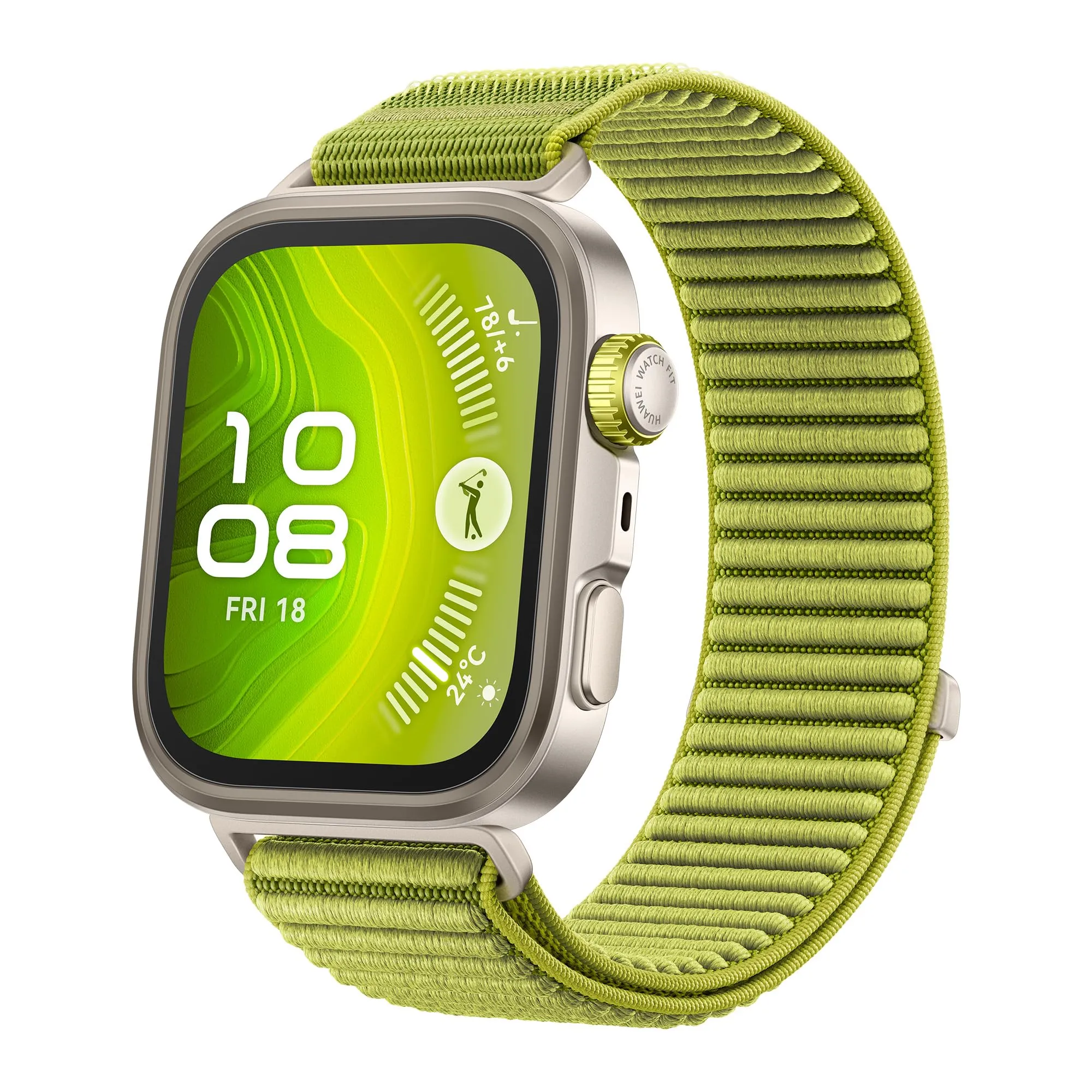 HUAWEI WATCH FIT4 Pro Smartwatch, Ultra-sottile, 1.82" Schermo in Zaffiro & Lunetta in Lega di Titanio, Fitness Tracker, con App ECG, Batteria fino a 10 Giorni, Compatibilità con iOS e Android,Verde