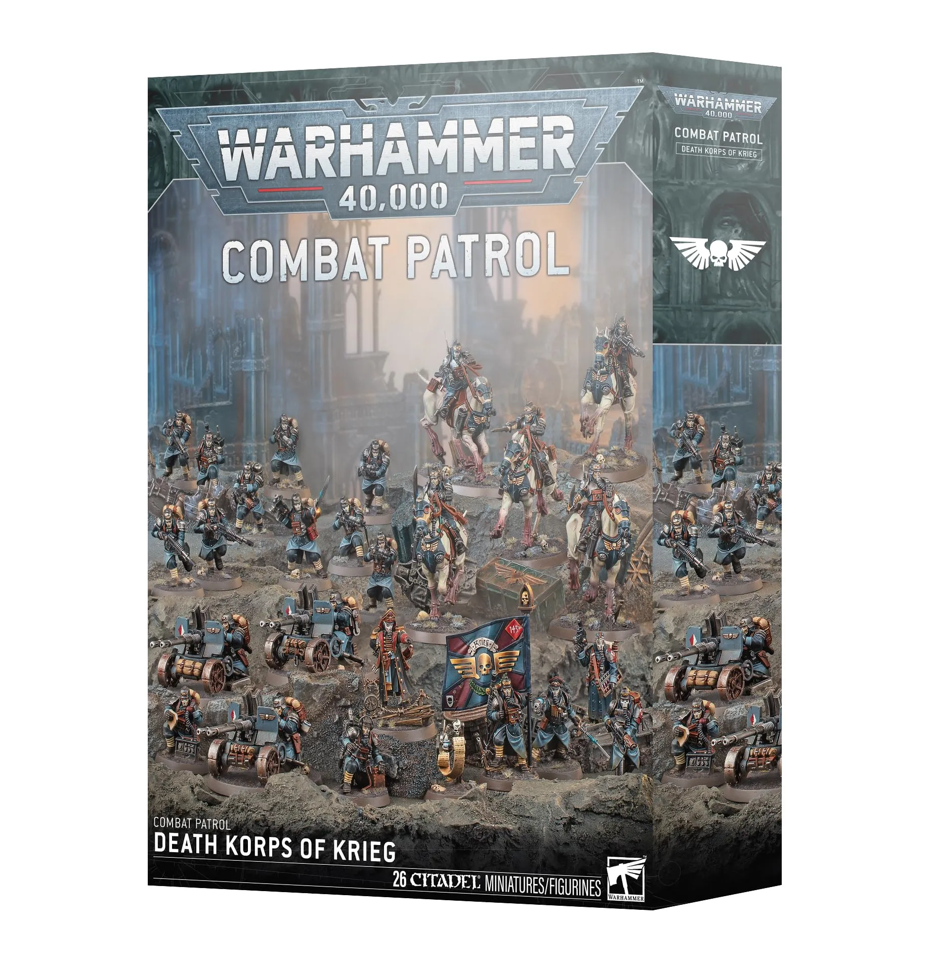Games Workshop - Warhammer 40.000 - Pattuglia da combattimento: Death Korps Of Krieg (2025 Release)