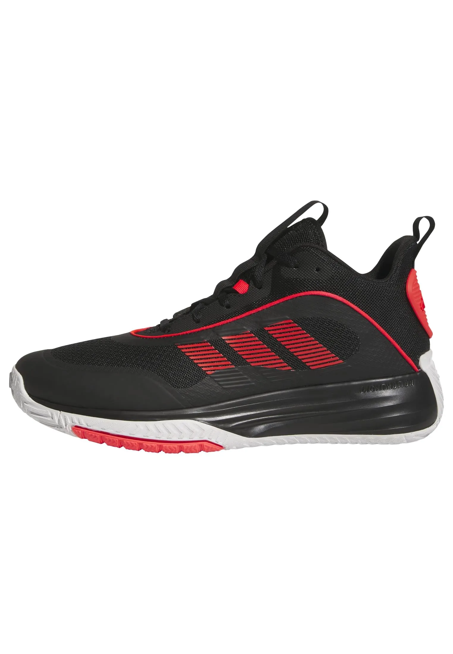 adidas Uomo OWNTHEGAME 3.0 Shoes, Core Black/Lucid Red/Ftwr White, 43 1/3 EU