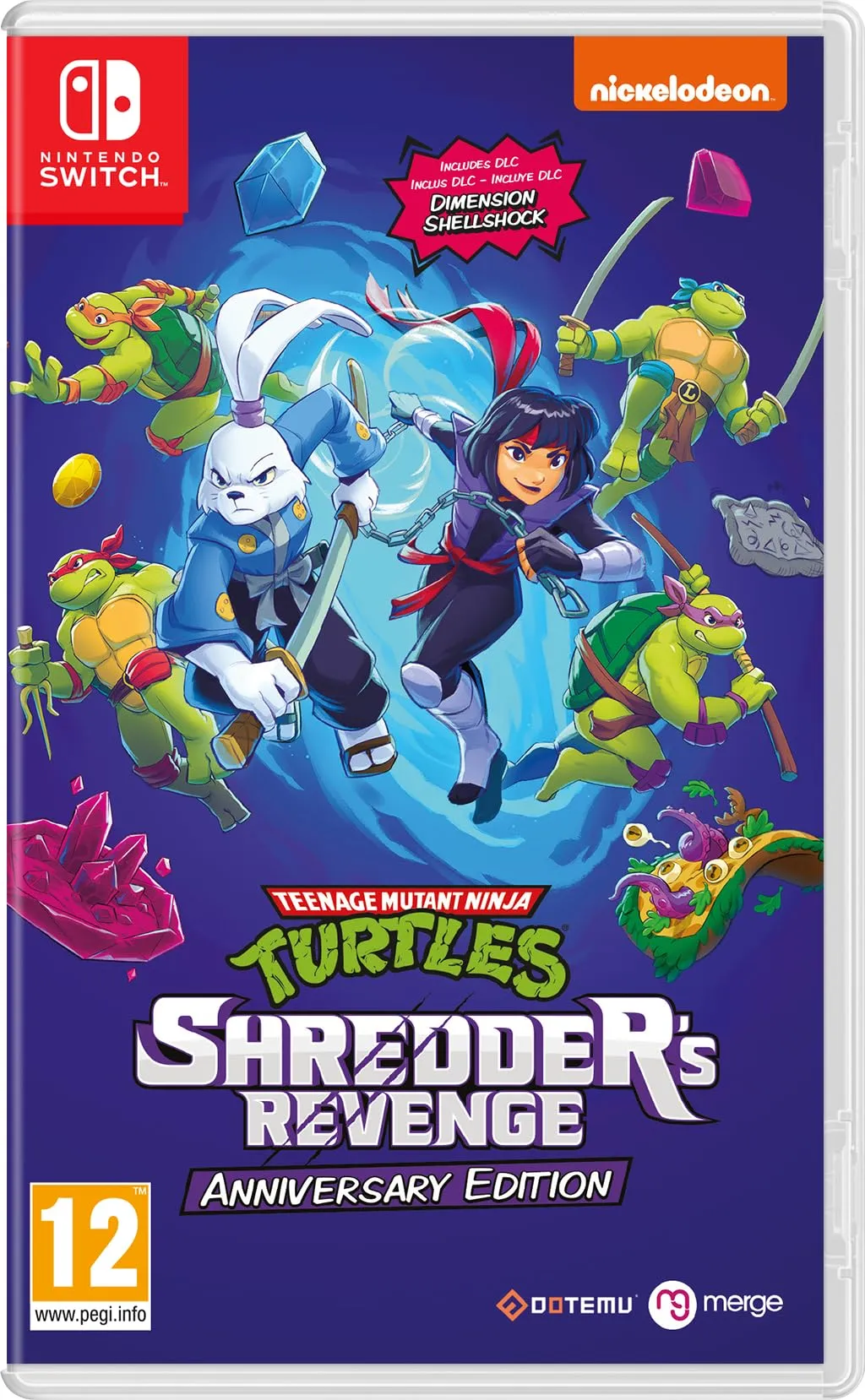 Teenage Mutant Ninja Turtles Shredder's Revenge Anniversary Edition Nintendo Switch