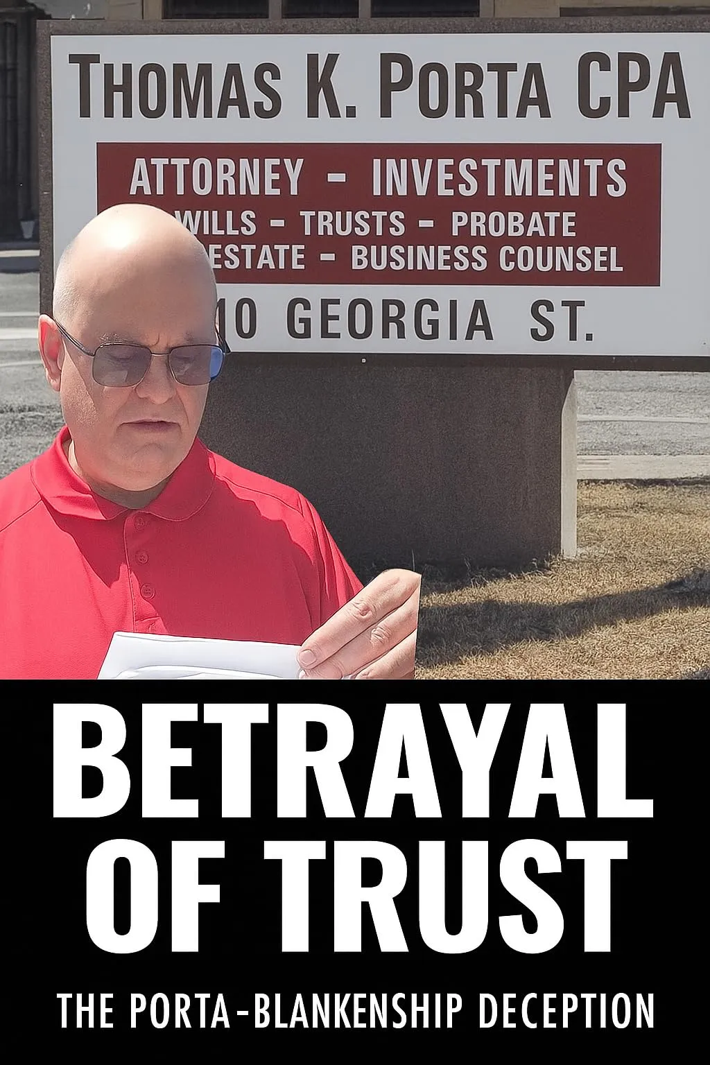 Betrayal of Trust: Porta-Blankenship Deception (English Edition)
