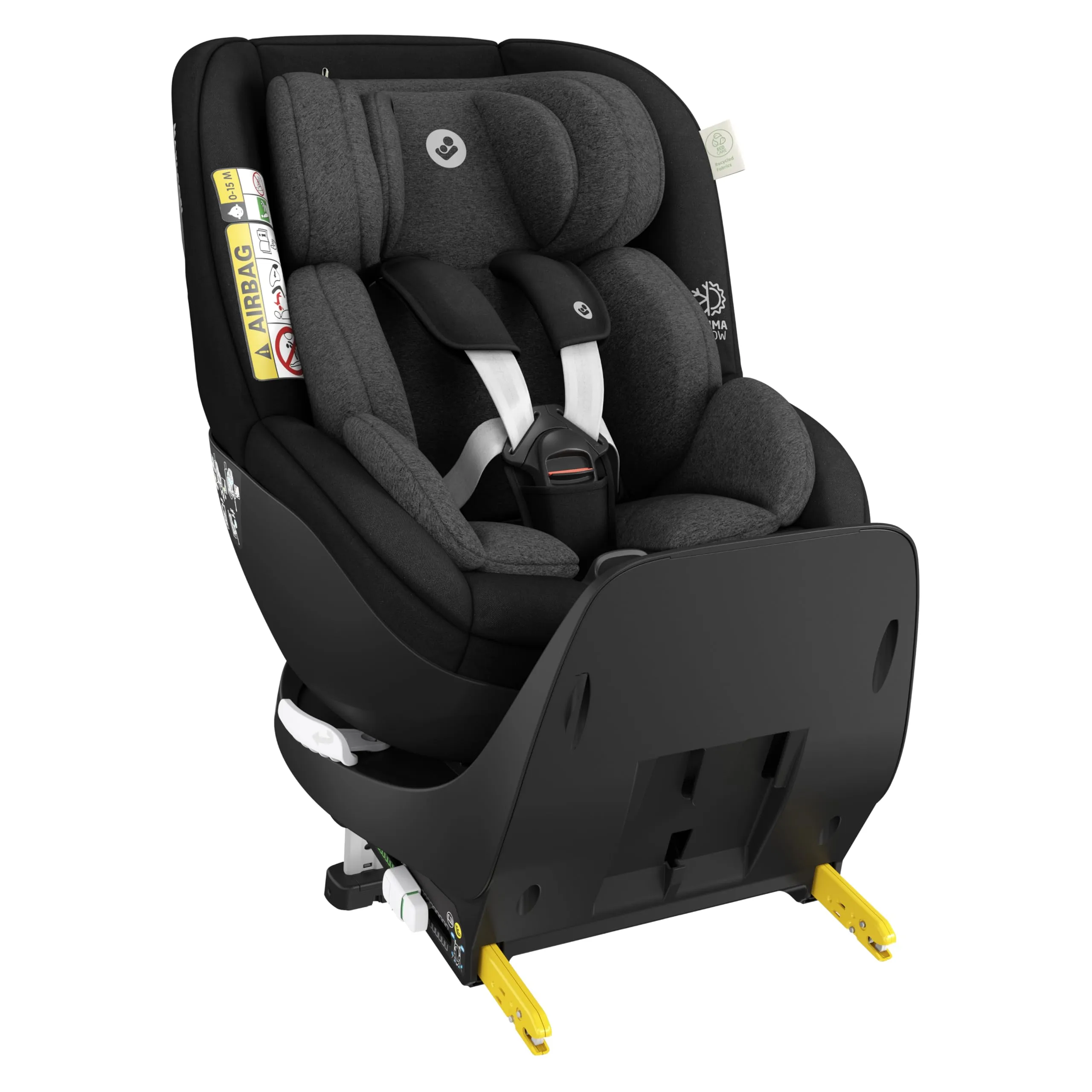 Maxi-Cosi Mica Pro Eco i-Size, seggiolino auto, da 0 a 4 anni, colore nero autentico