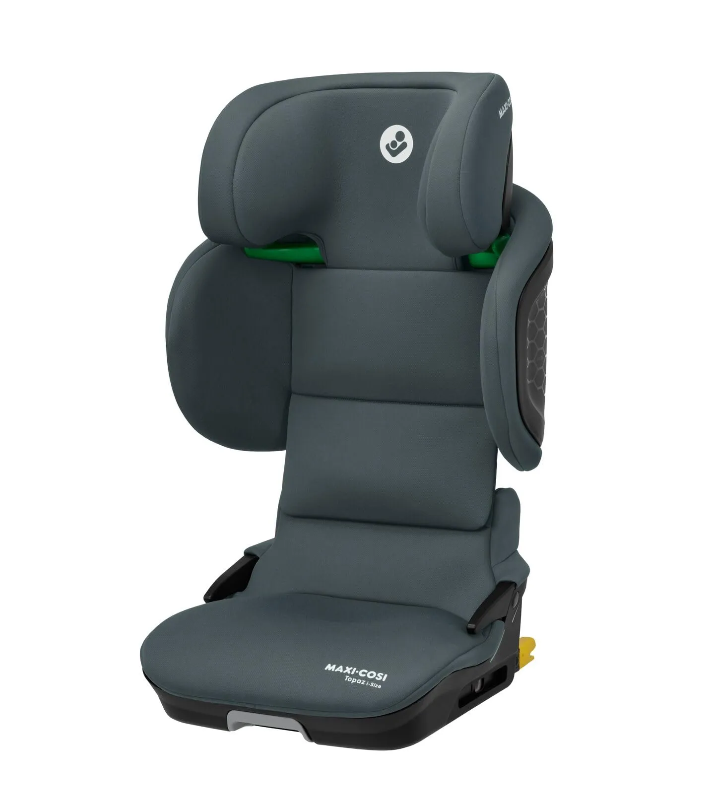 Maxi-Cosi Topaz i-Size Seggiolino auto pieghevole compatto, Isofix Seggiolino auto per bambini, 3,5-12 anni, 100-150 cm, Regolabile in altezza, Protezione dagli impatti laterali G-CELL, Full Graphite