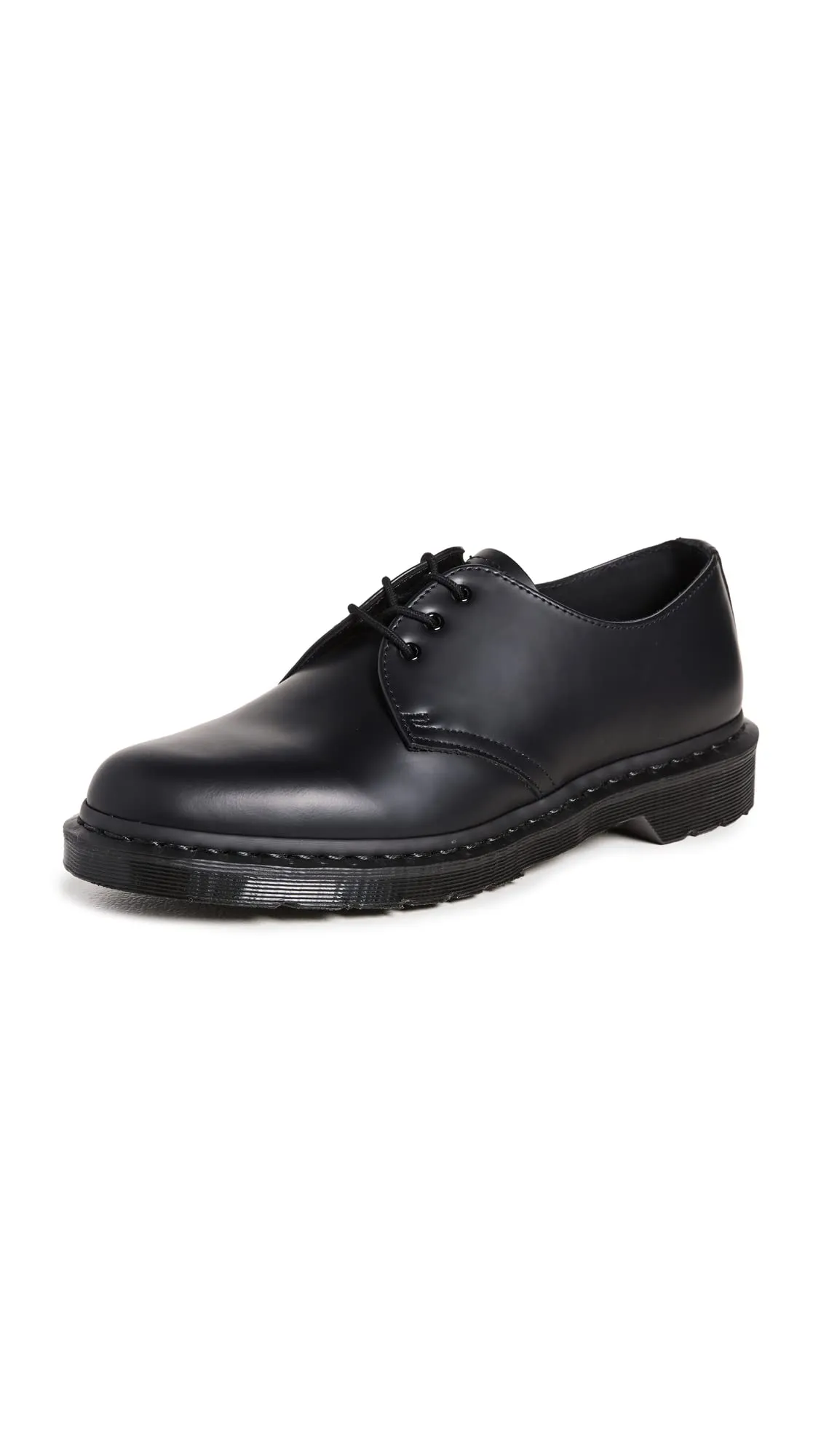 Dr. Martens Original 1461 Mono Smooth, Scarpe Basse Unisex Adulto,, Nero, 41