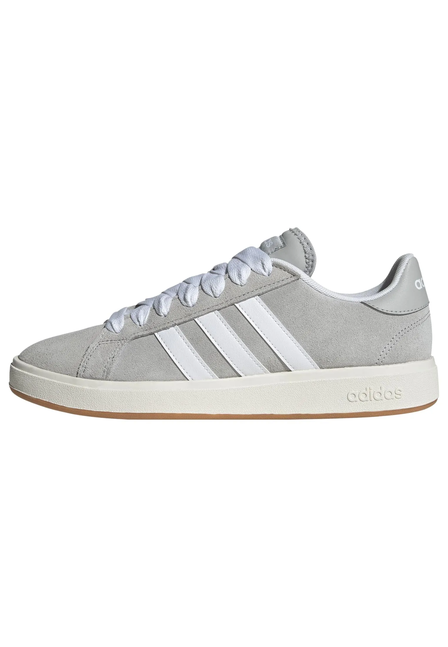 Adidas Uomo Grand Court Base 00s Shoes, Grey Two/Cloud White/Gum, 42 EU