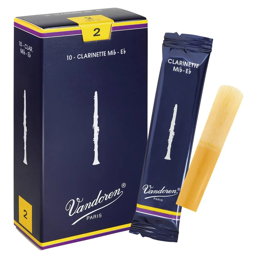 Vandoren - CR112, scatola da 10 canali per clarinetto Mib - Eb