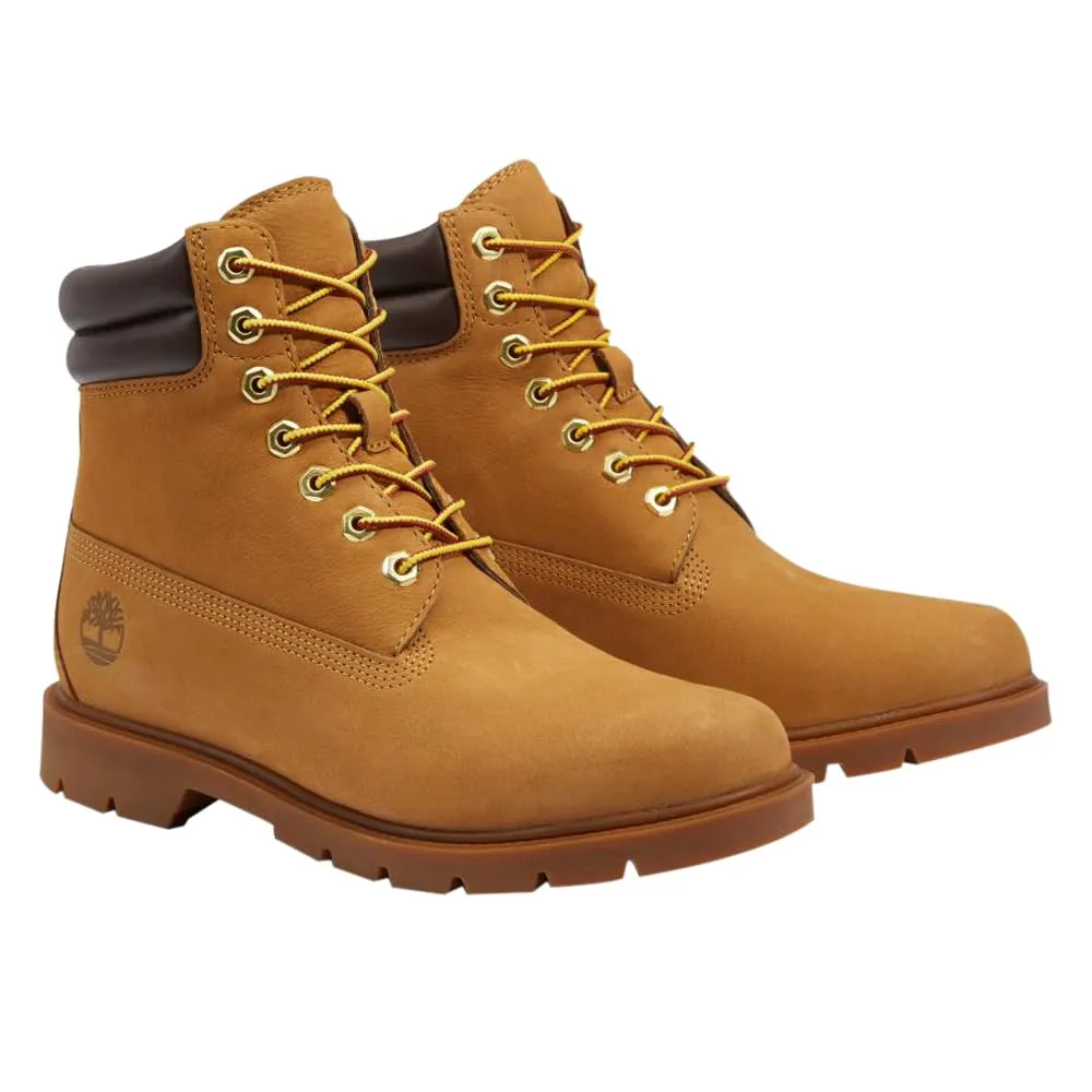 Timberland 6in Water Resistant Basic, Stivali alla Moda Uomo, Wheat, 44 EU Larga