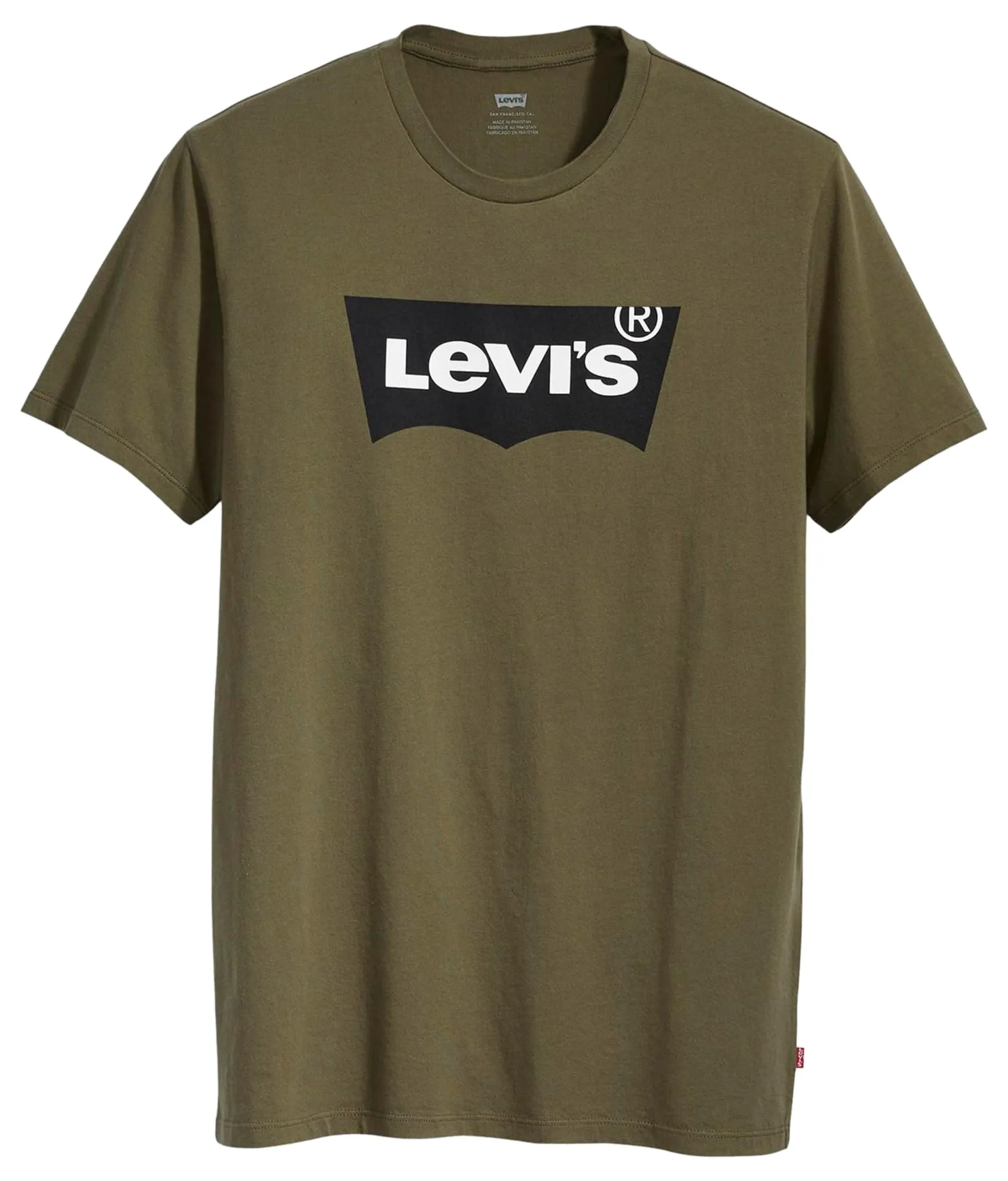 Levi's Housemark Graphic Tee, Uomo, Tech Olive Night, M
