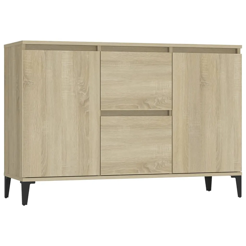 vidaXL Credenza Rovere Sonoma 104x35x70 cm in Legno Multistrato