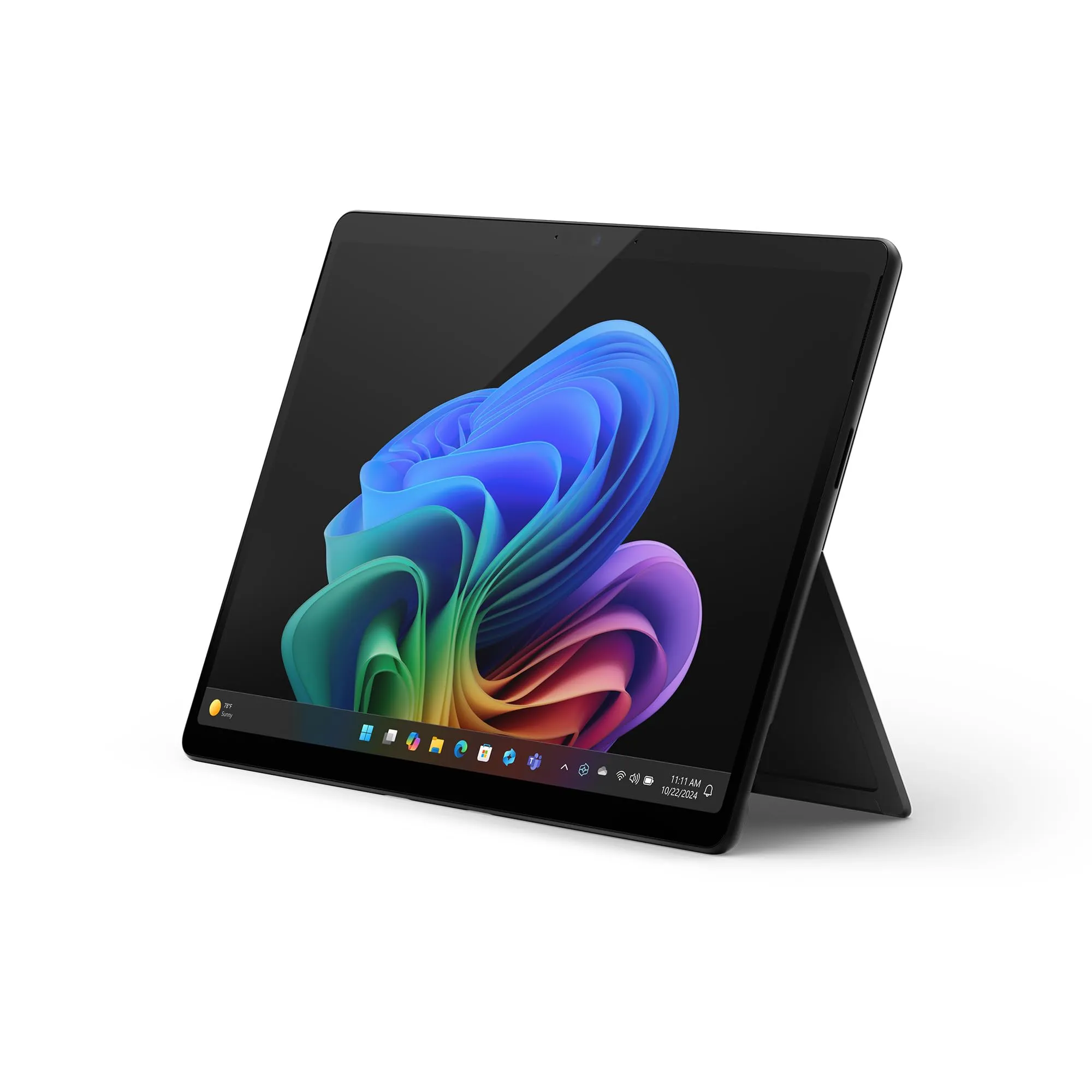 Microsoft Surface Pro (alimentatore non incluso) | Copilot+ PC | 13” Touchscreen | Snapdragon® X Plus | 16GB RAM | 512GB SSD | Ultimo modello 11esima edizione | Nero